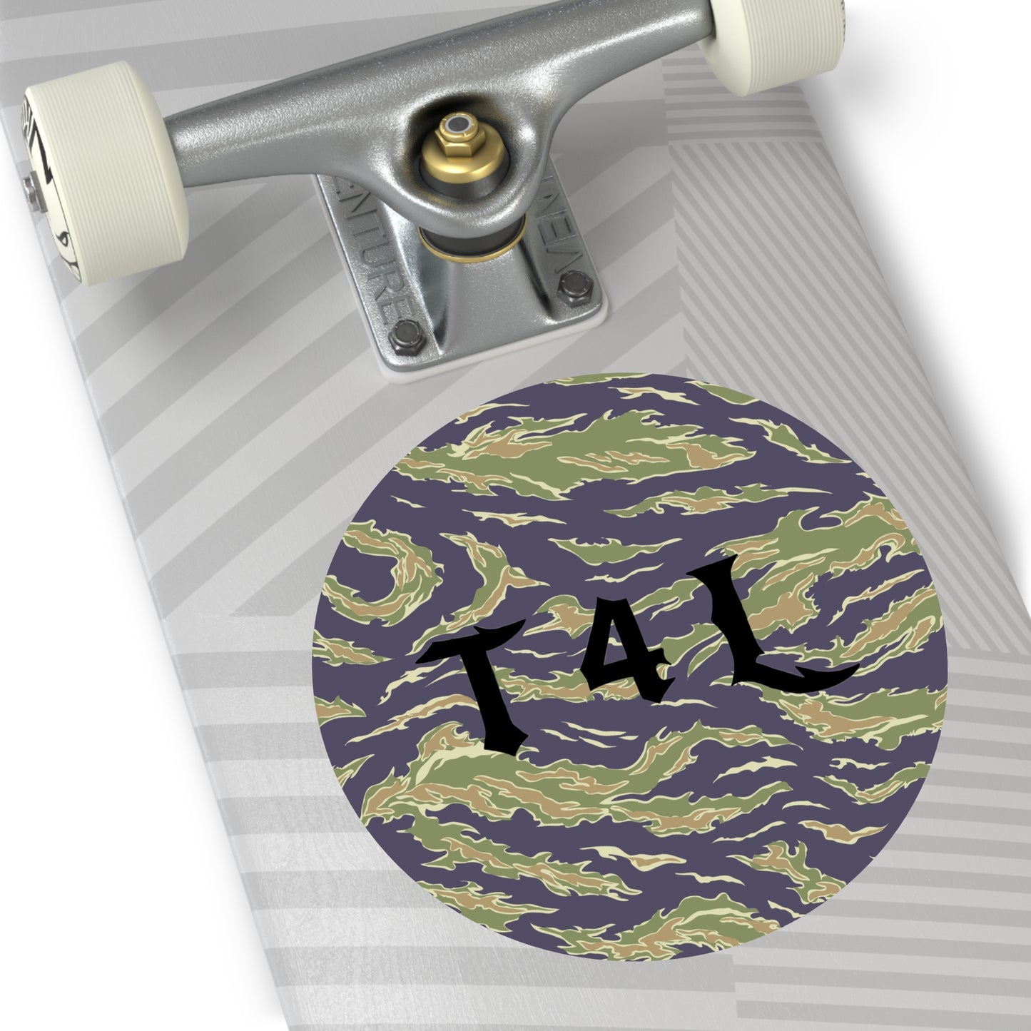 Tiger Stripe Camo Sticker