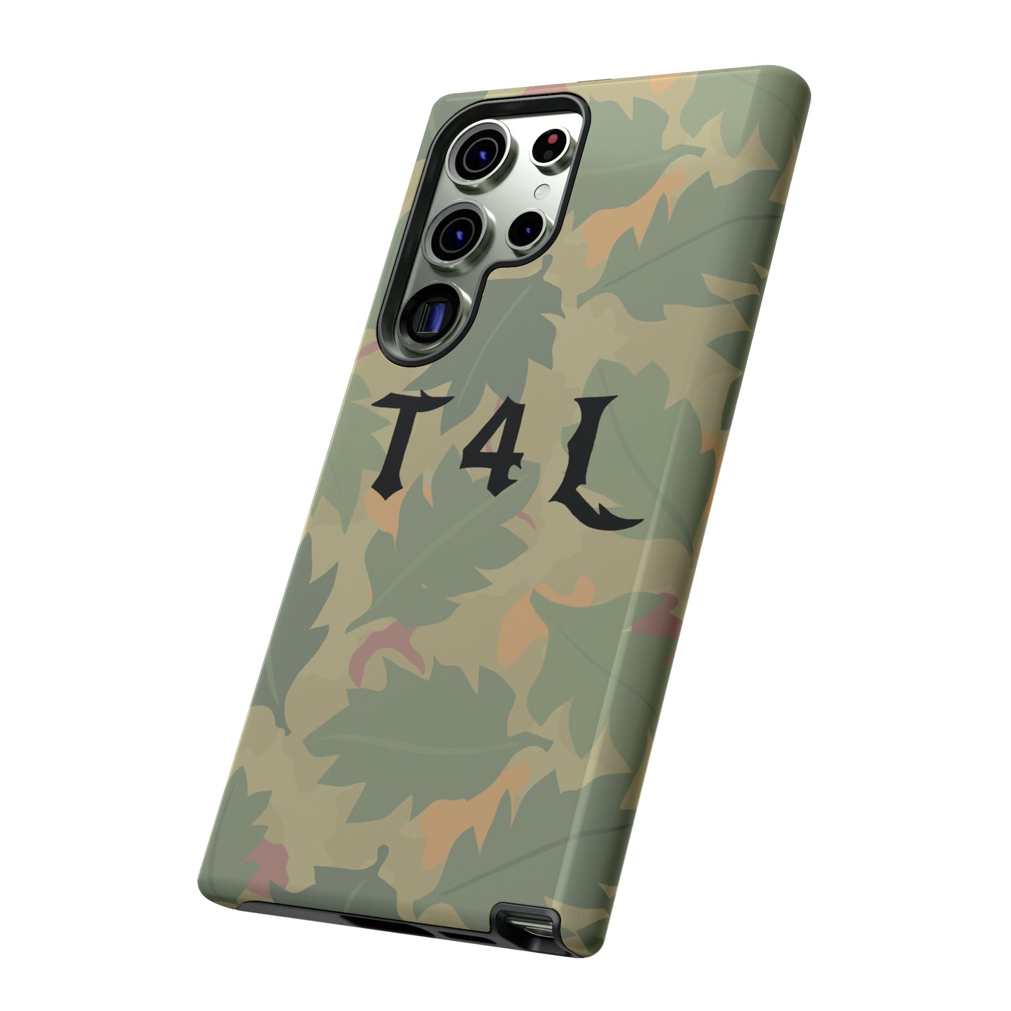 T4L leaf Camo Phone Cases