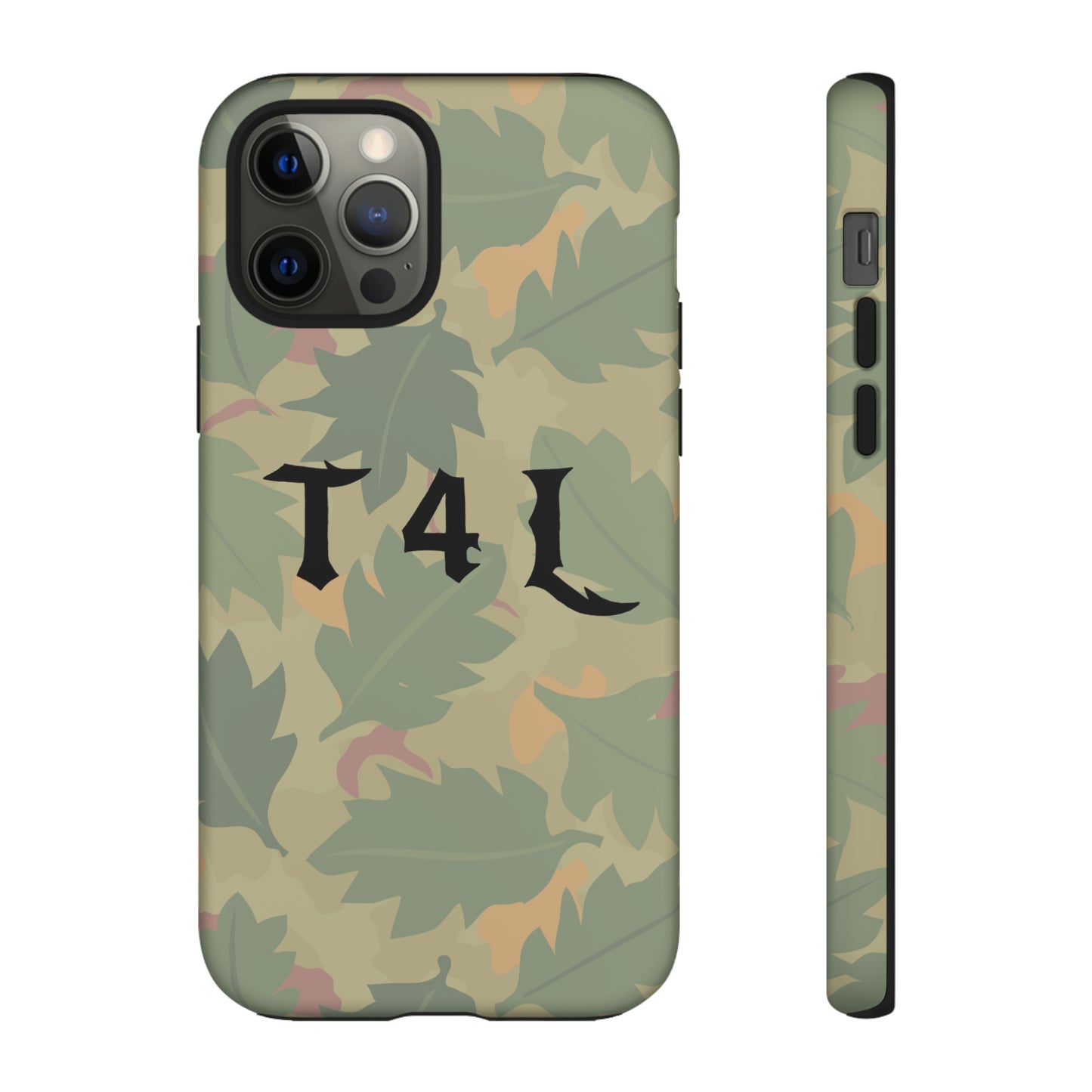 T4L leaf Camo Phone Cases