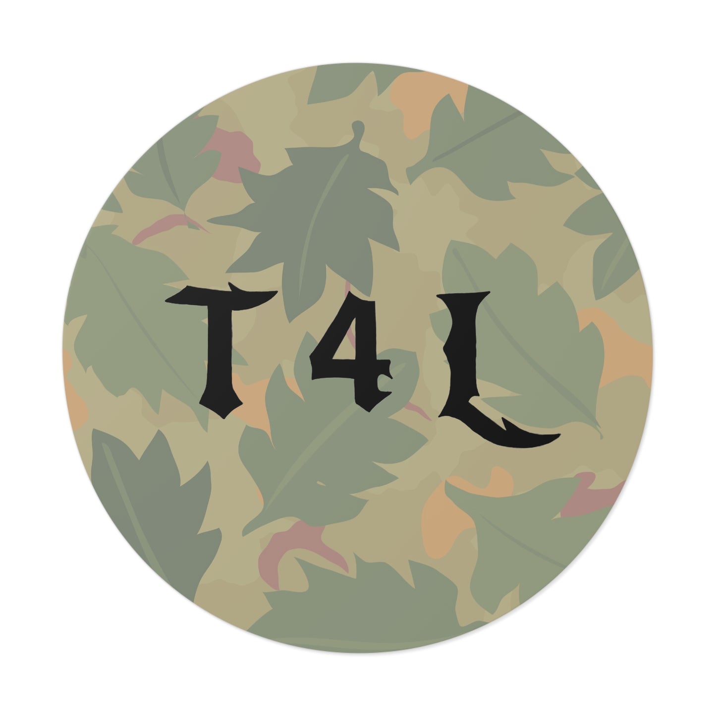 Leaf Camo Sticker