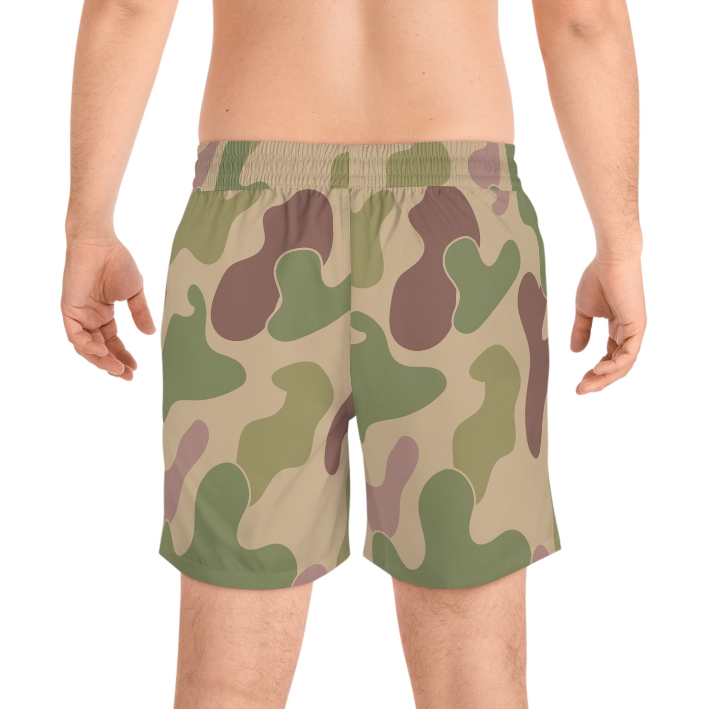 Retro Camo V2 Men's Mid-Length Swim Shorts