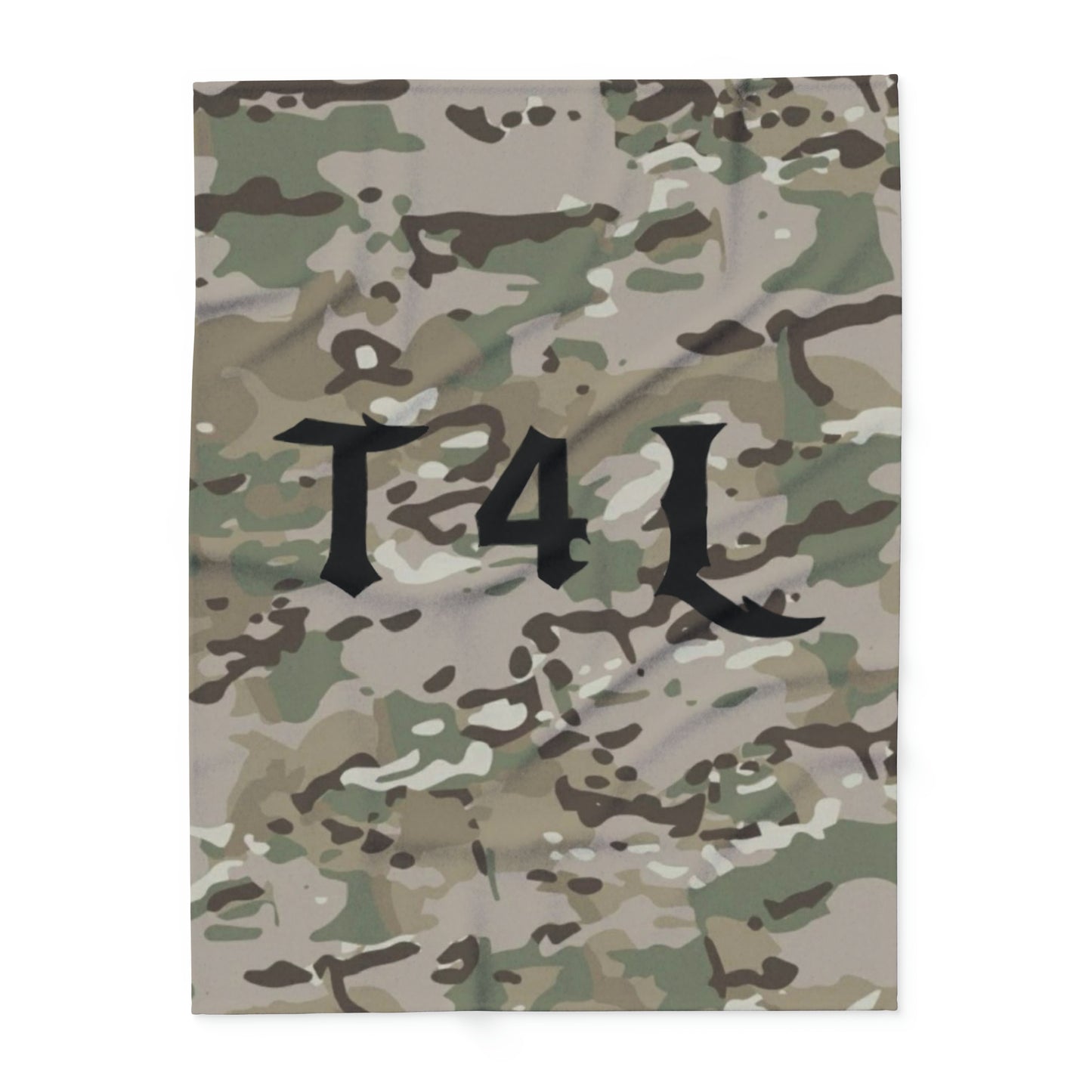 T4L Modern Camo Fleece Blanket