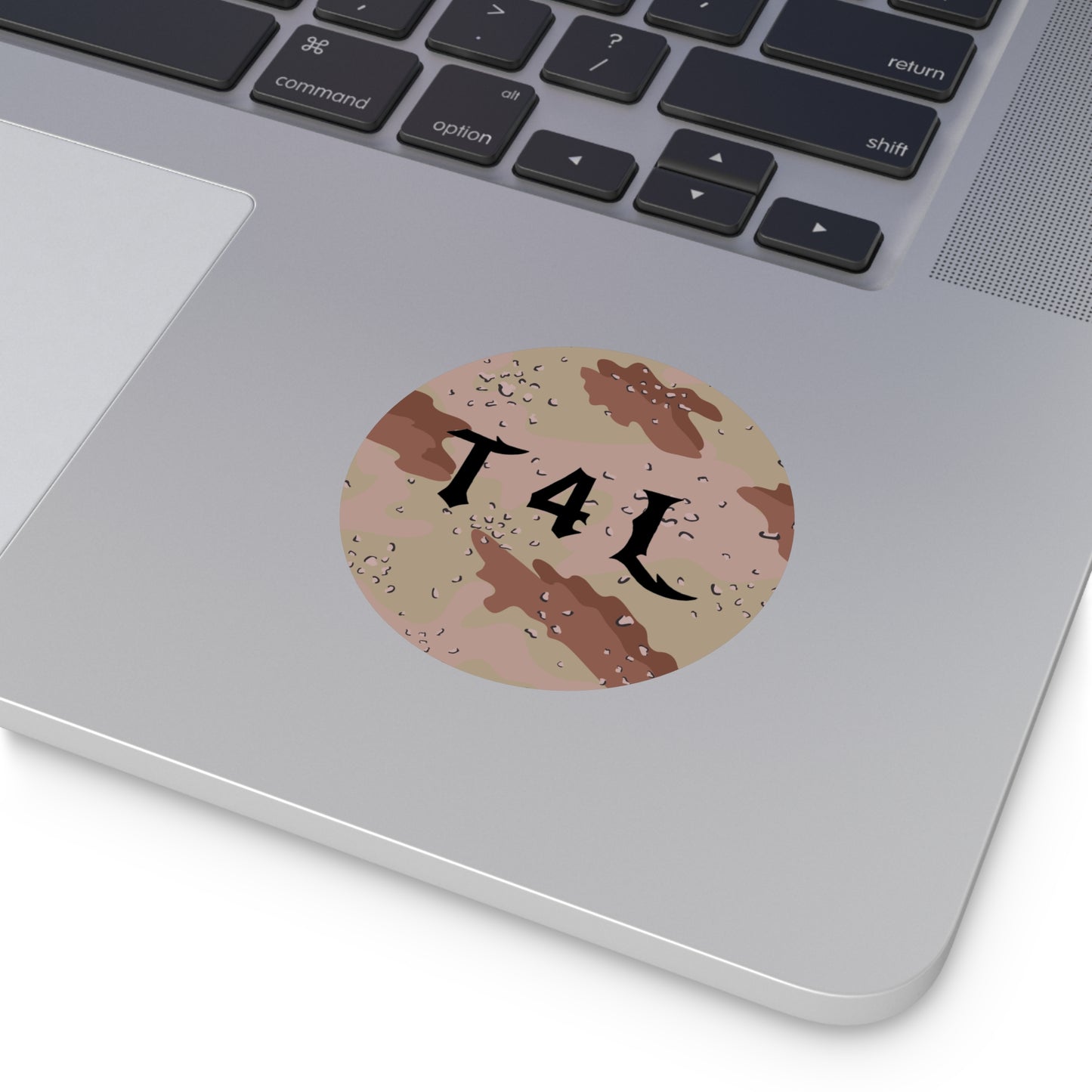 Choco Chip Camo Sticker