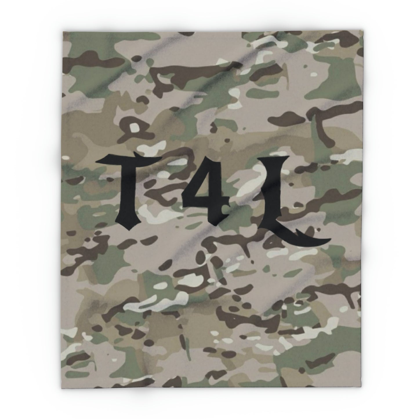 T4L Modern Camo Fleece Blanket