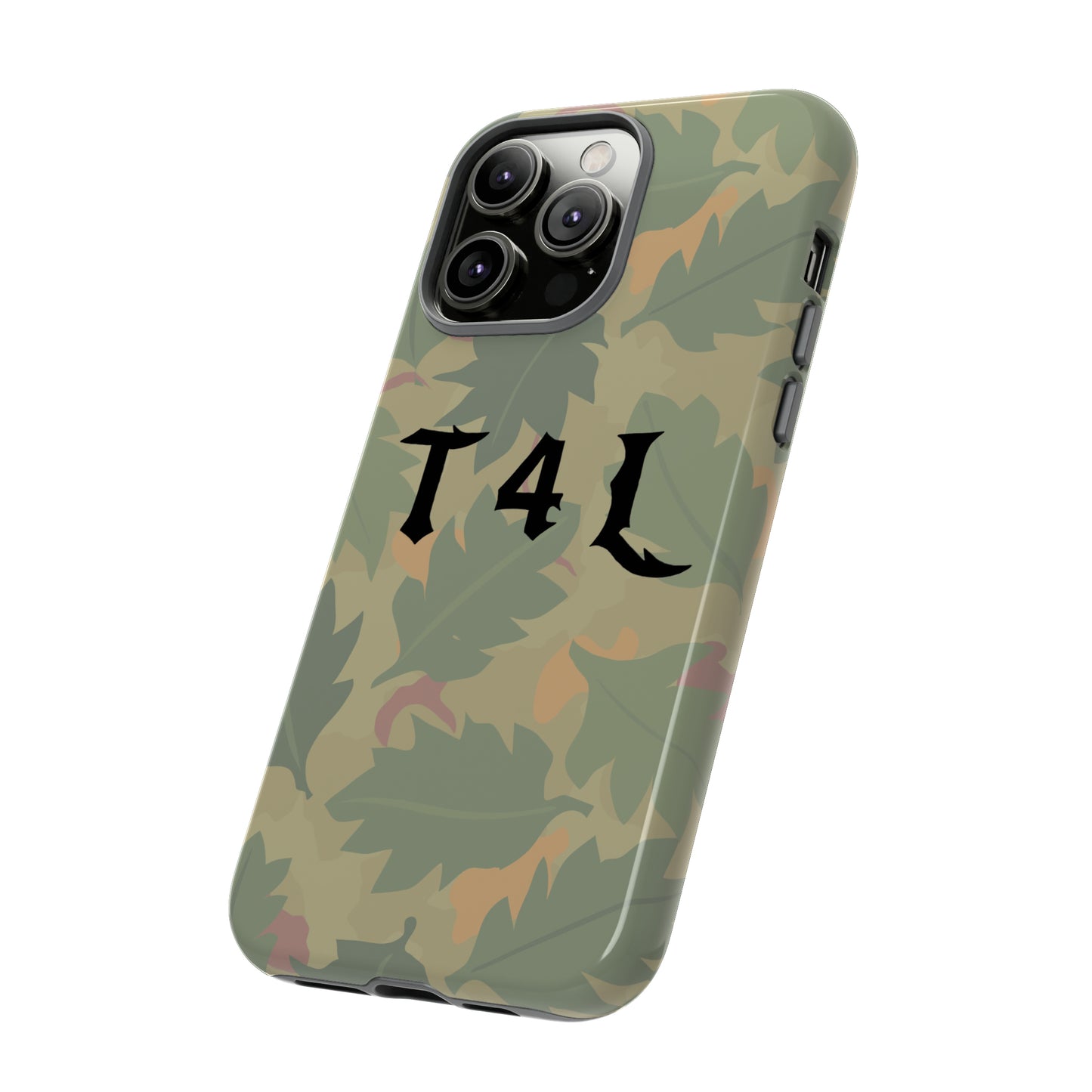 T4L leaf Camo Phone Cases