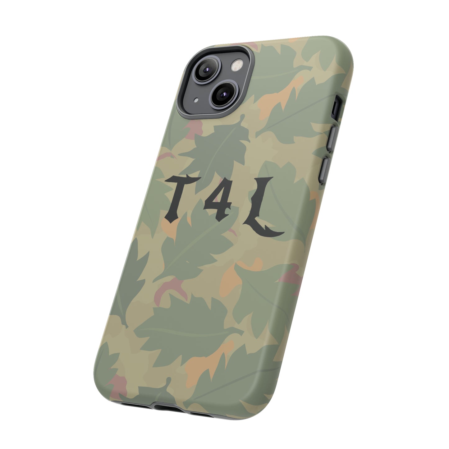 T4L leaf Camo Phone Cases