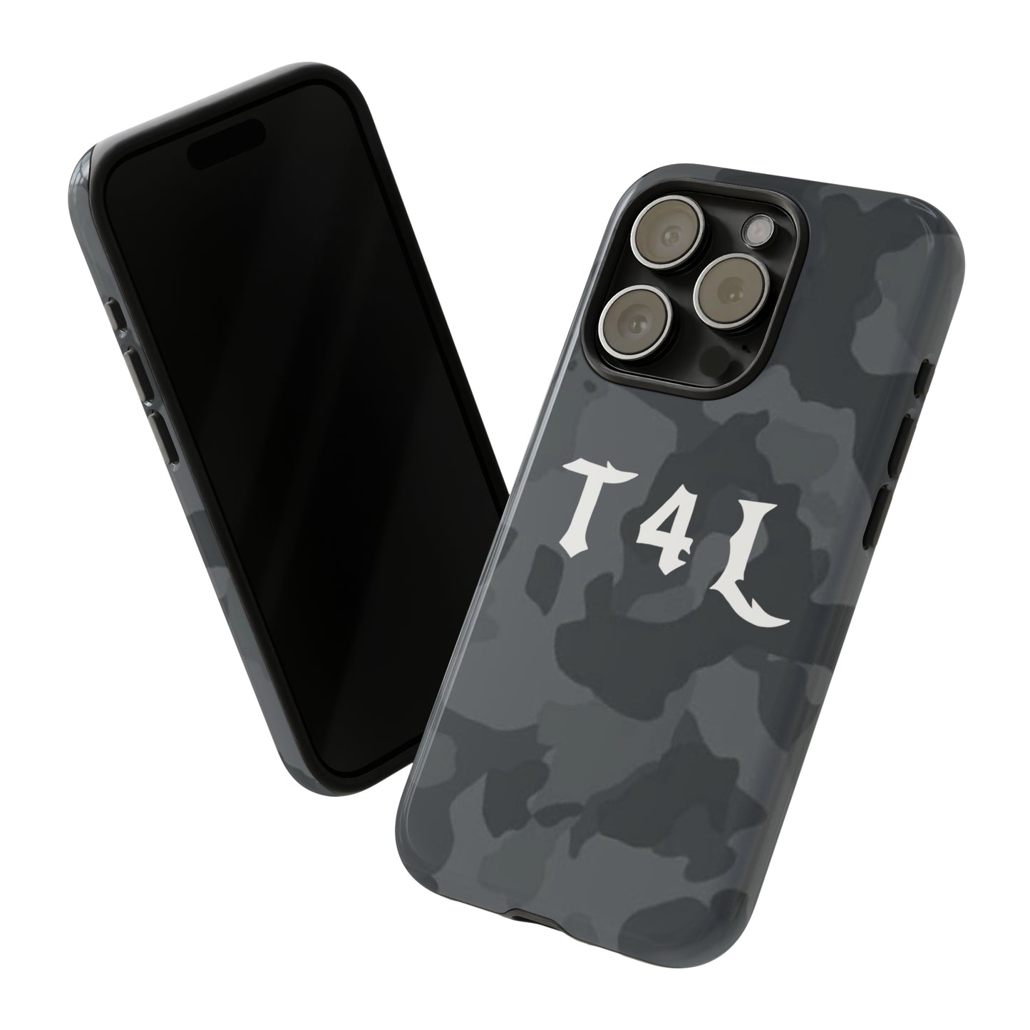 T4L Black Camo Phone Cases