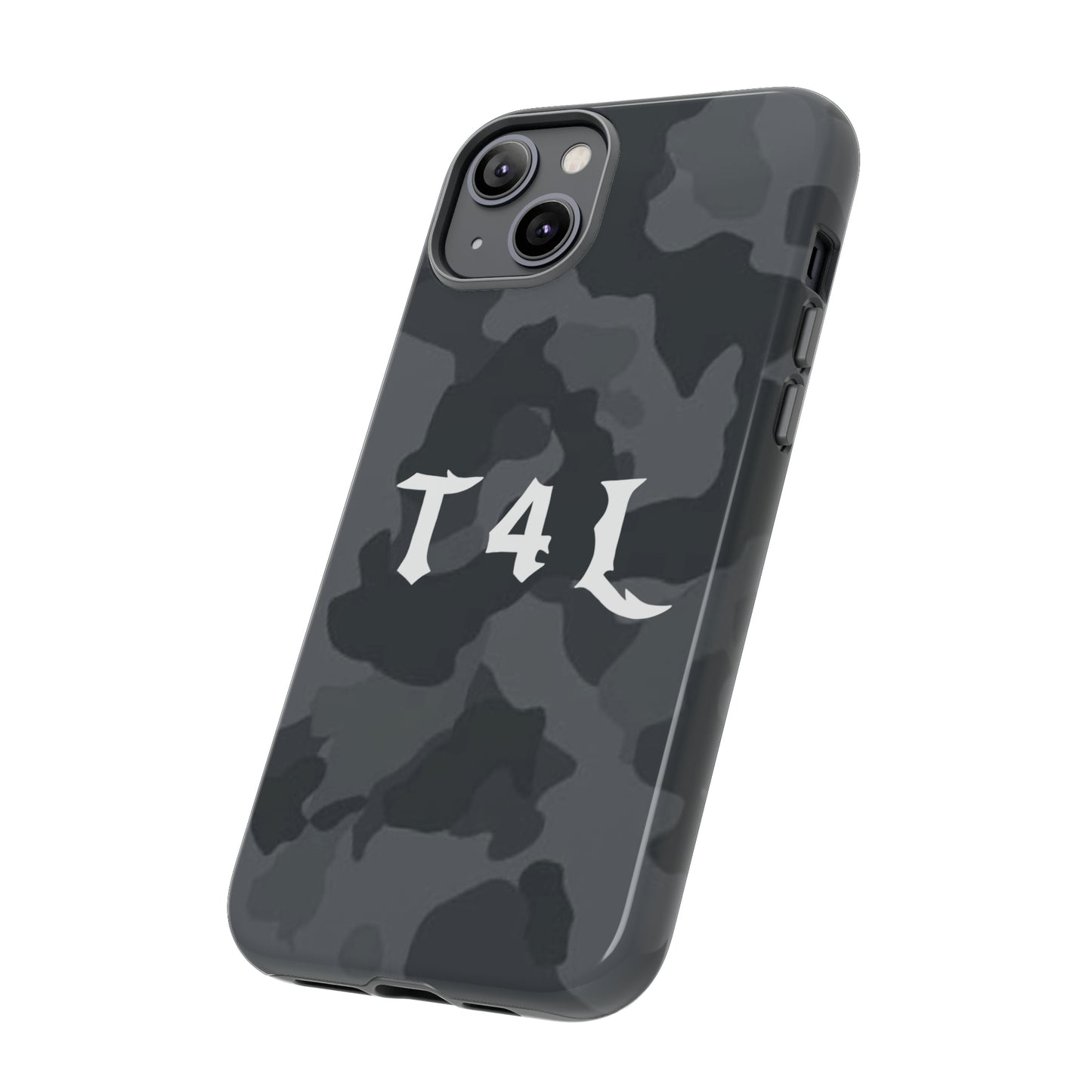 T4L Black Camo Phone Cases