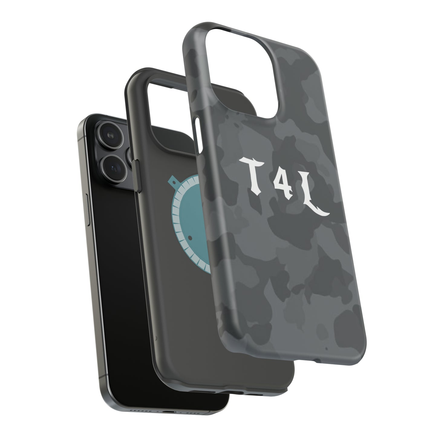 T4L Black Camo MagSafe Tough Cases