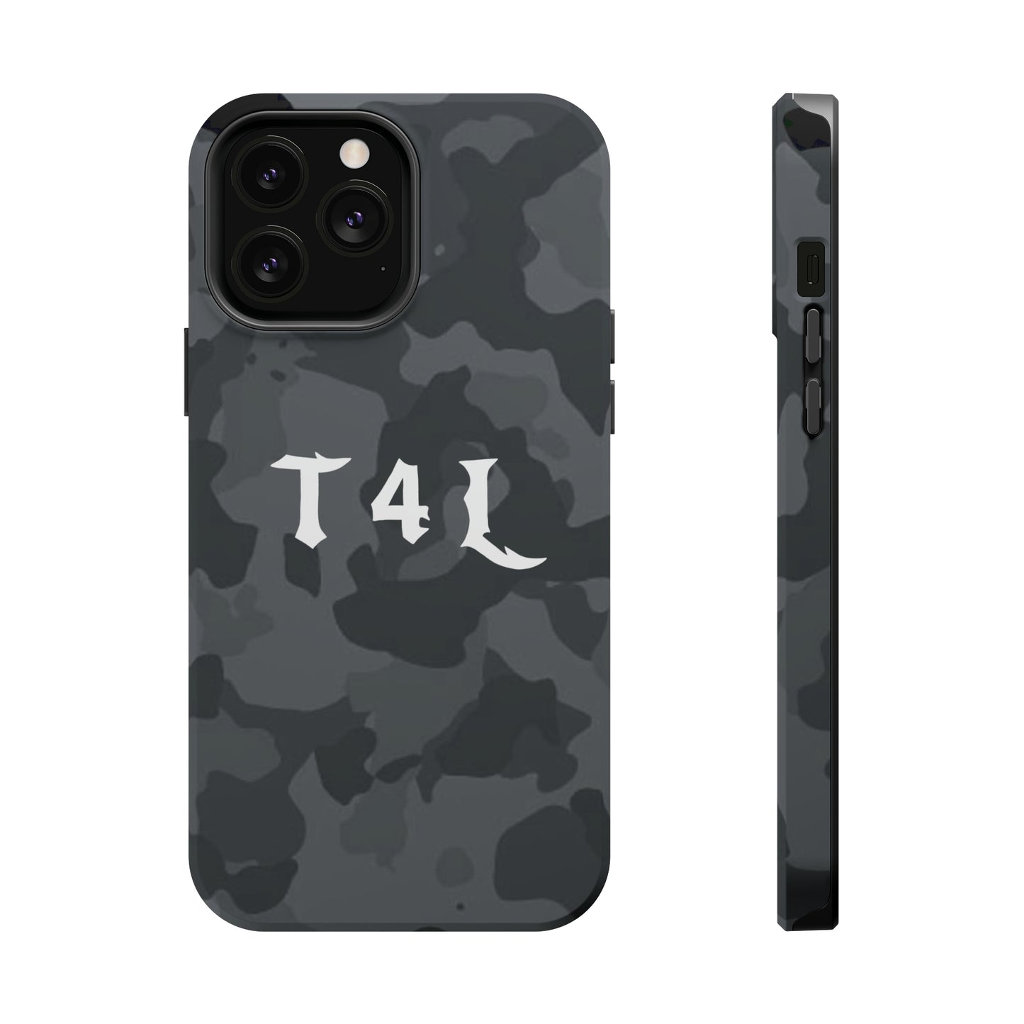 T4L Black Camo MagSafe Tough Cases