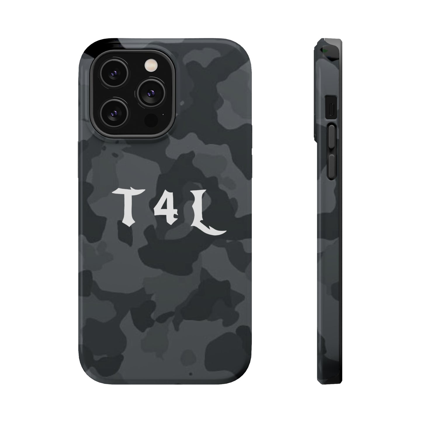 T4L Black Camo MagSafe Tough Cases