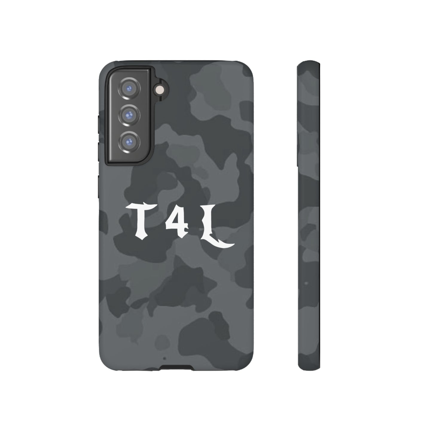 T4L Black Camo Phone Cases