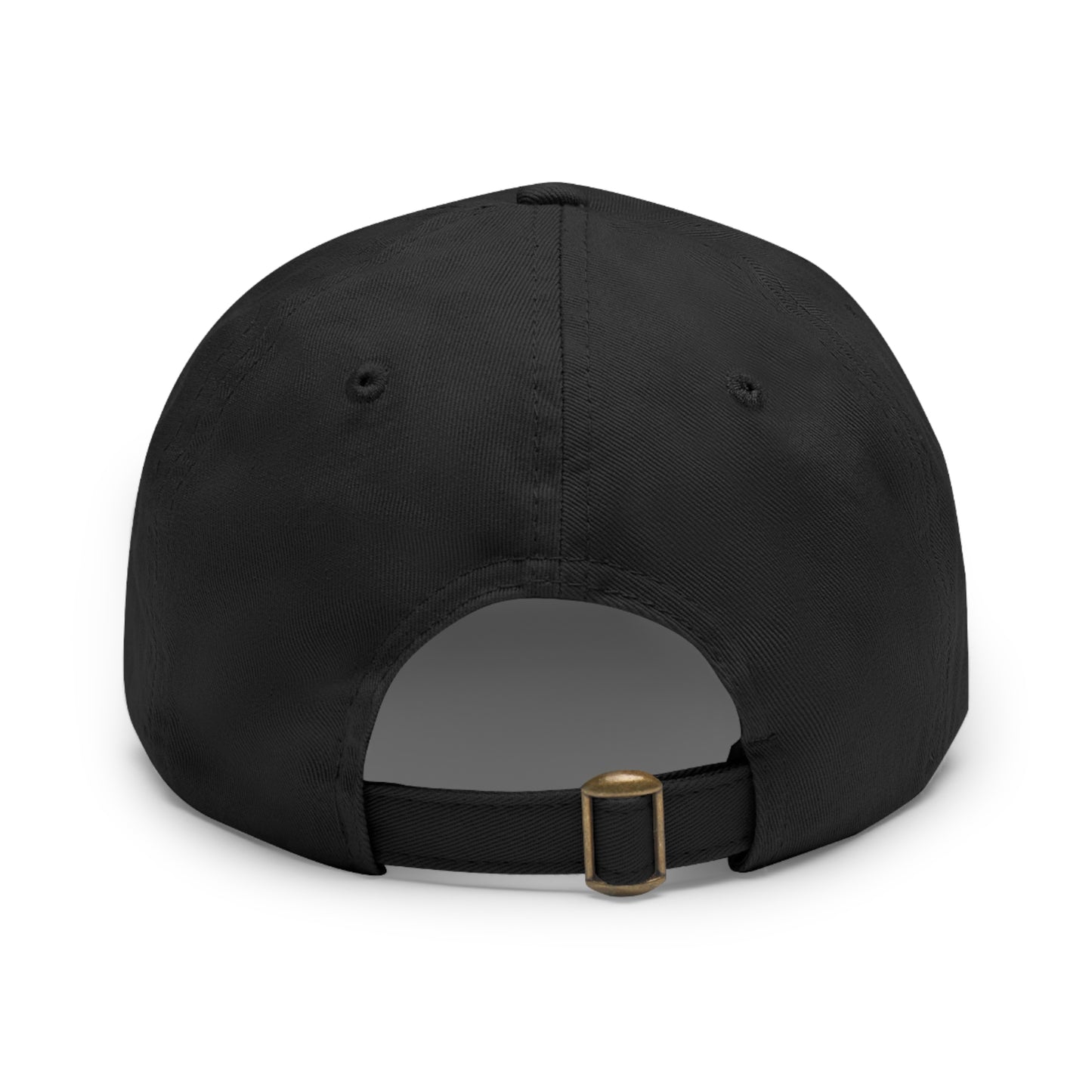 Modern Camo Dad Hat with Leather Patch