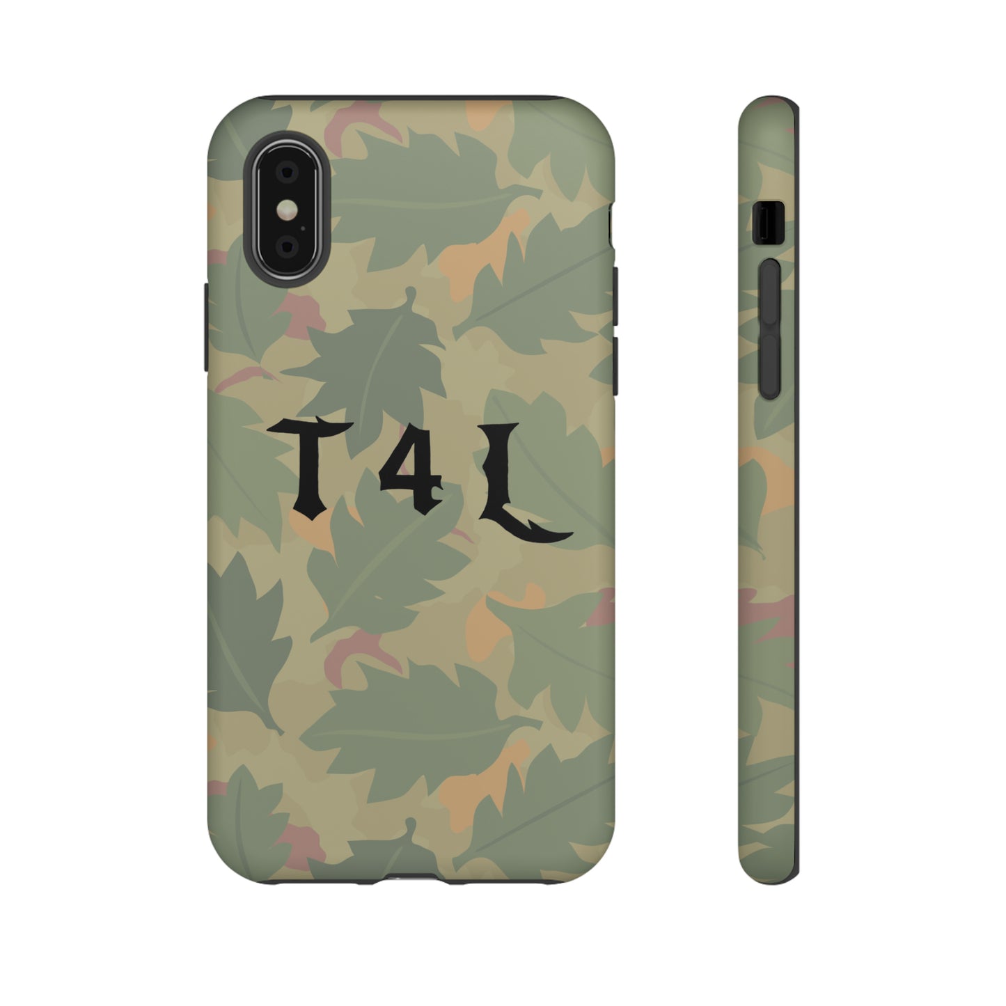 T4L leaf Camo Phone Cases