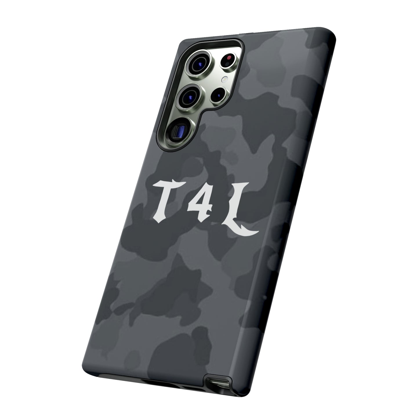 T4L Black Camo Phone Cases