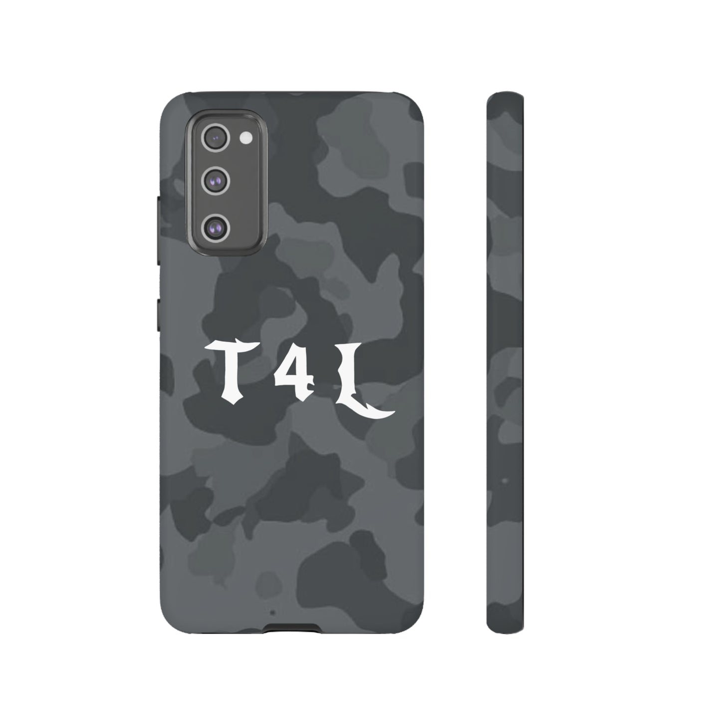 T4L Black Camo Phone Cases