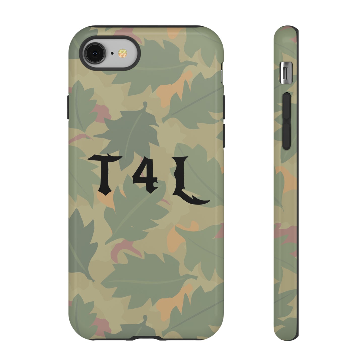 T4L leaf Camo Phone Cases