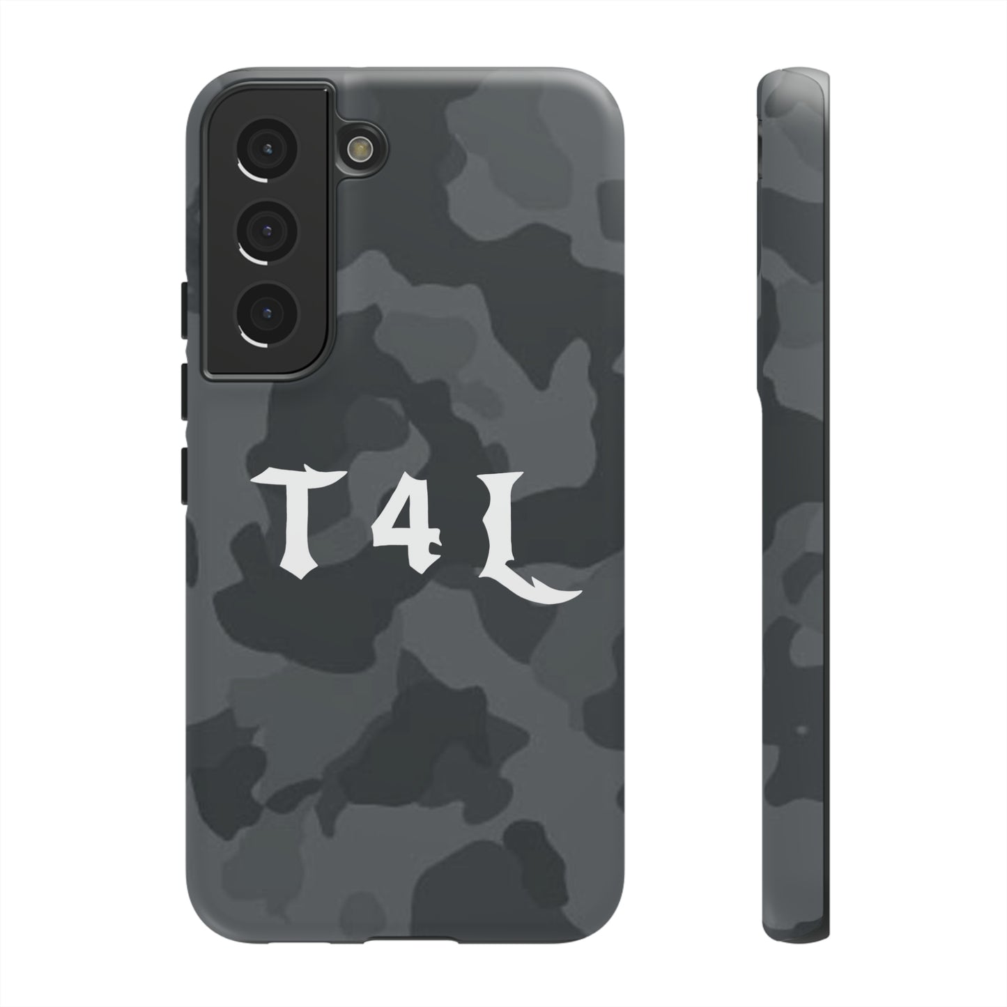 T4L Black Camo Phone Cases