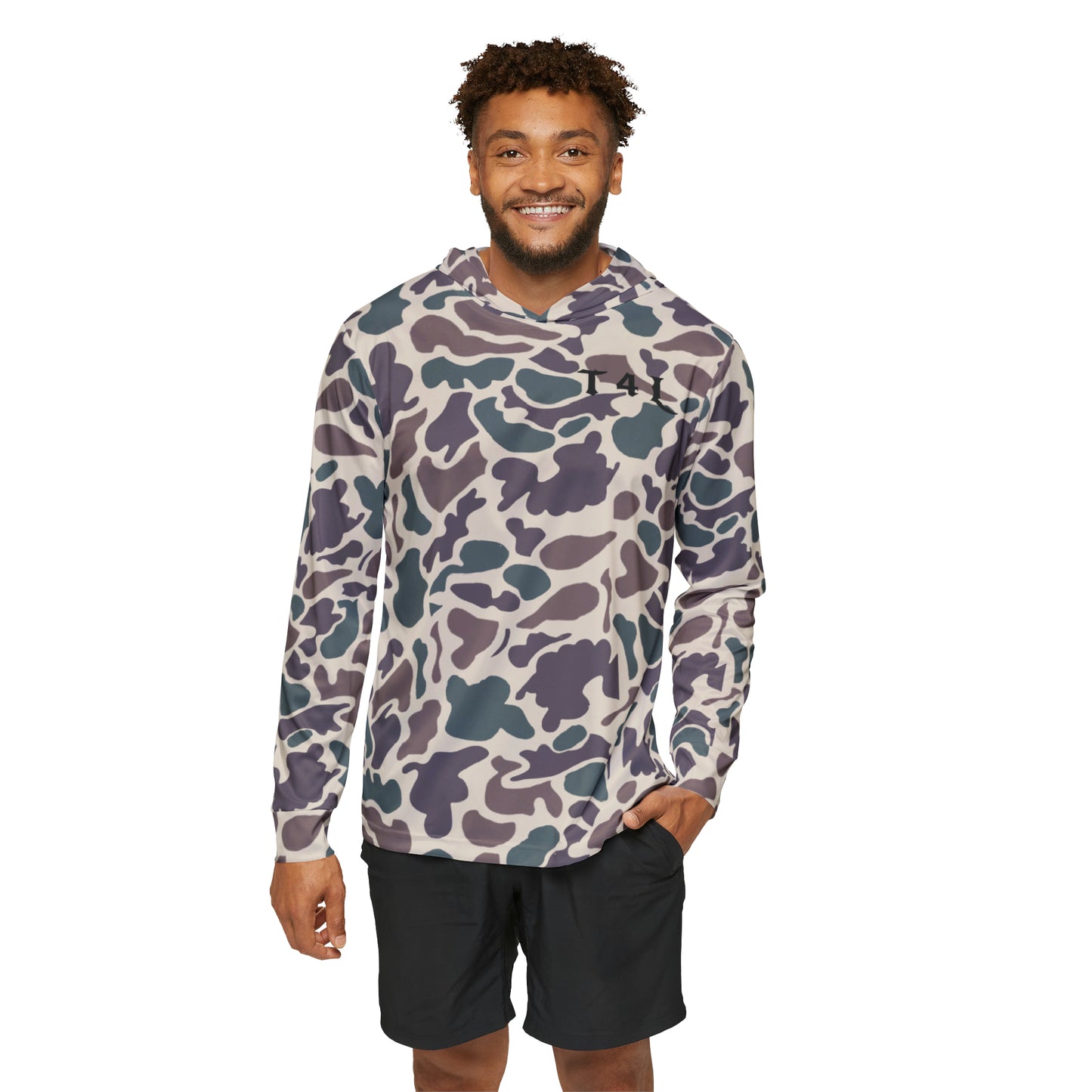 Retro Camo V1 Men's Sports Warmup Hoodie