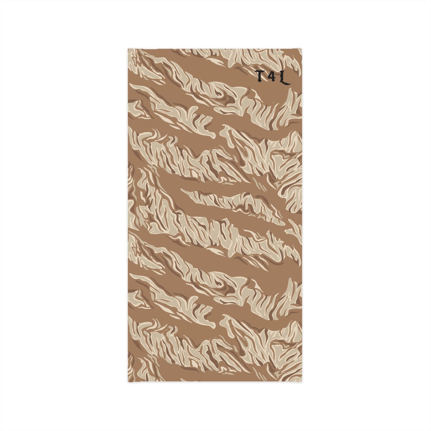 Brown Tiger Stripe Lightweight Neck Gaiter