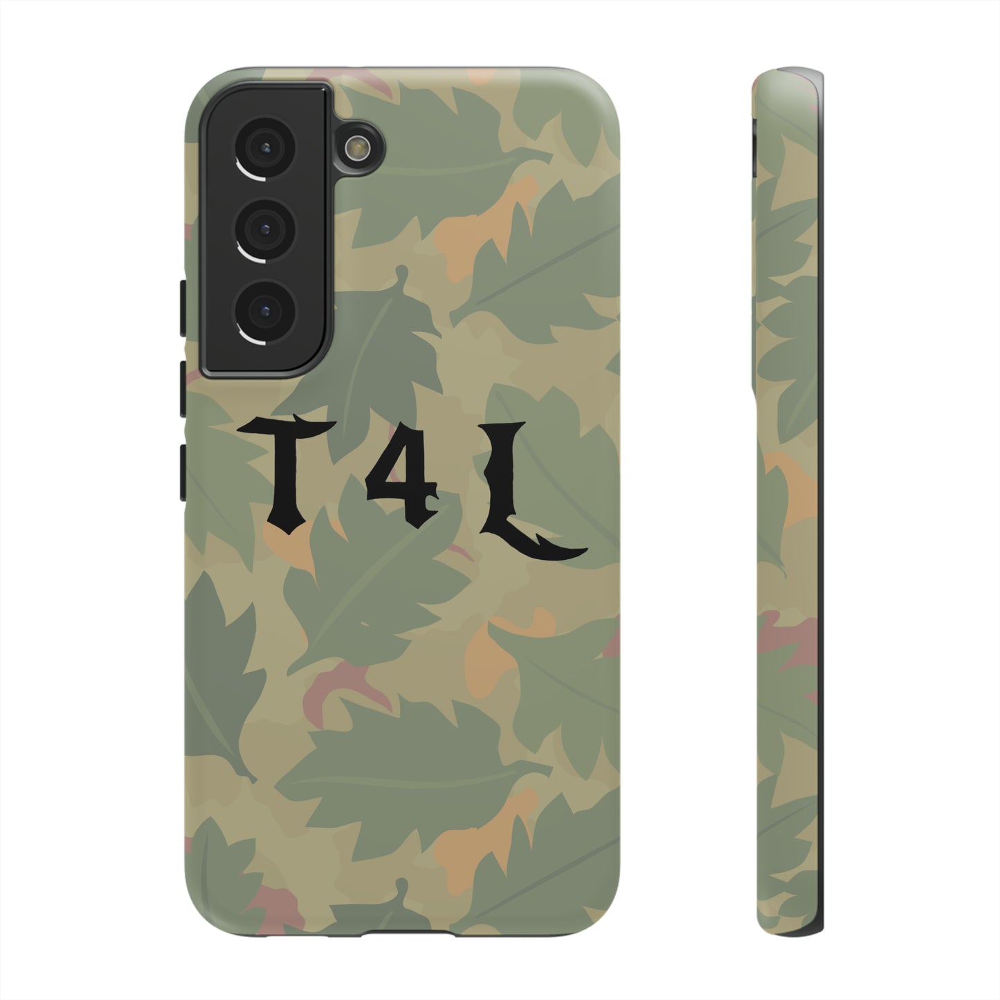 T4L leaf Camo Phone Cases