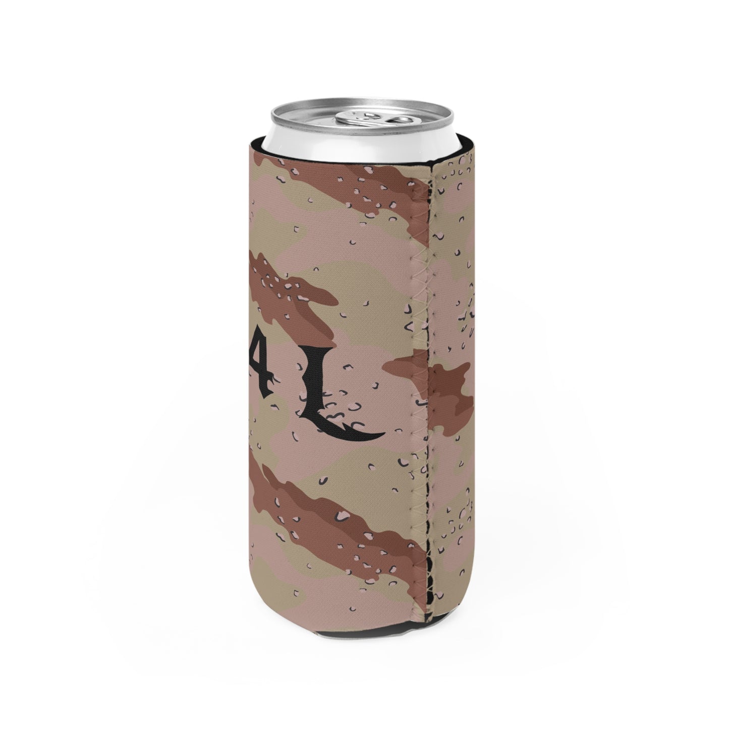 Choco Chip Camo Slim Koozie