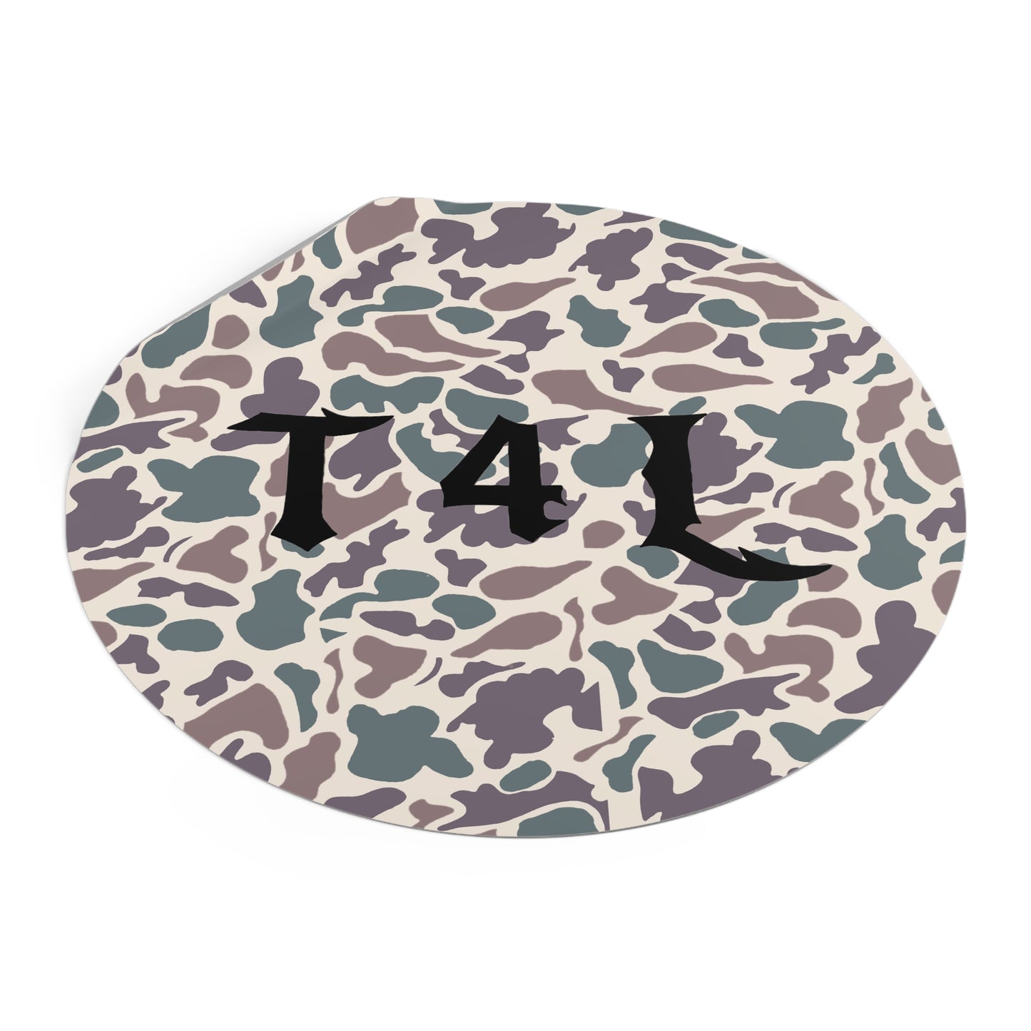 Retro Camo Sticker