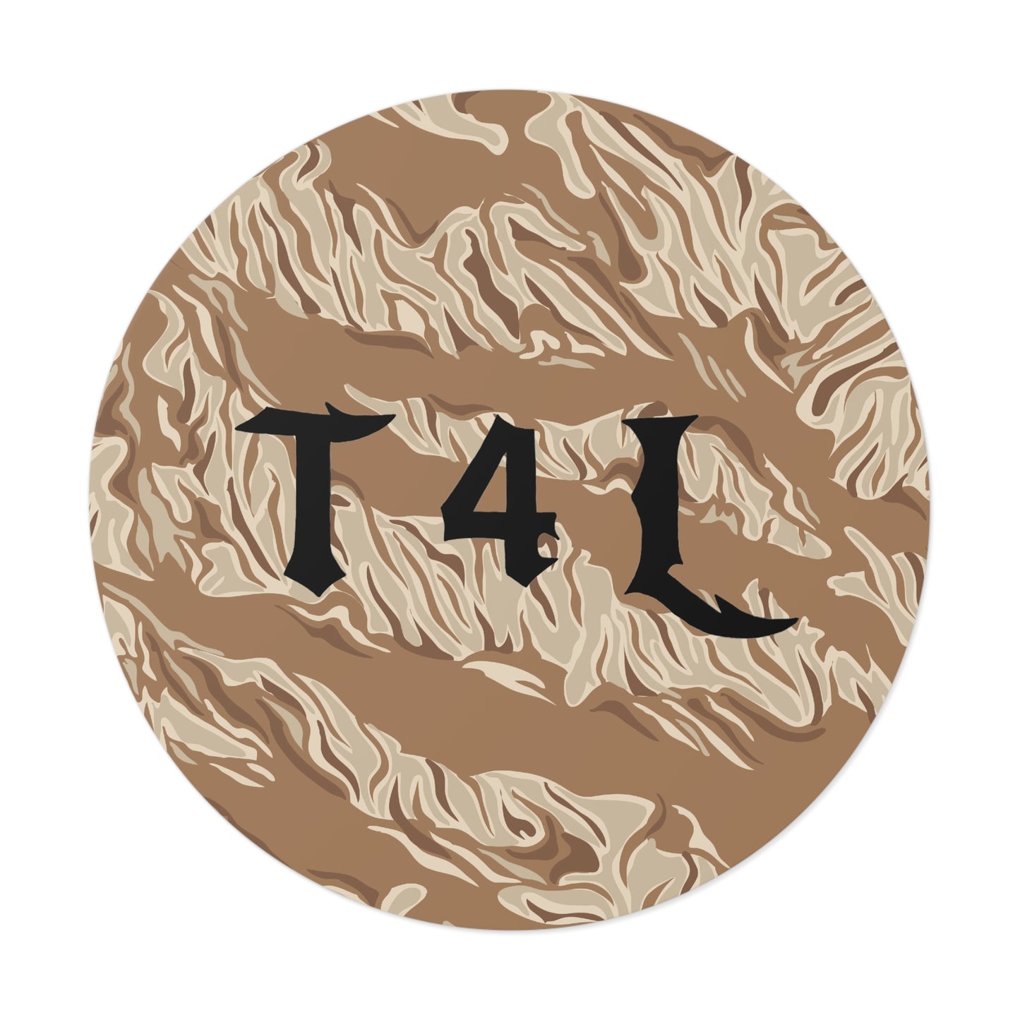 Brown Tiger Stripe Camo Sticker