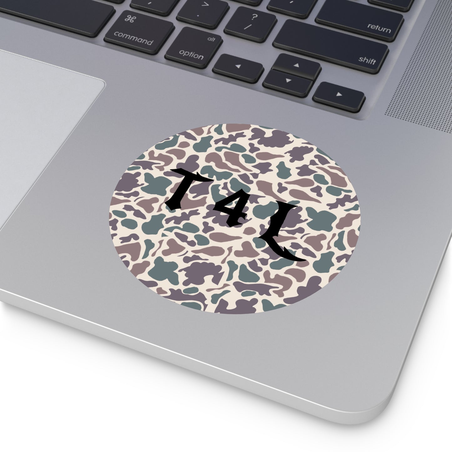 Retro Camo Sticker