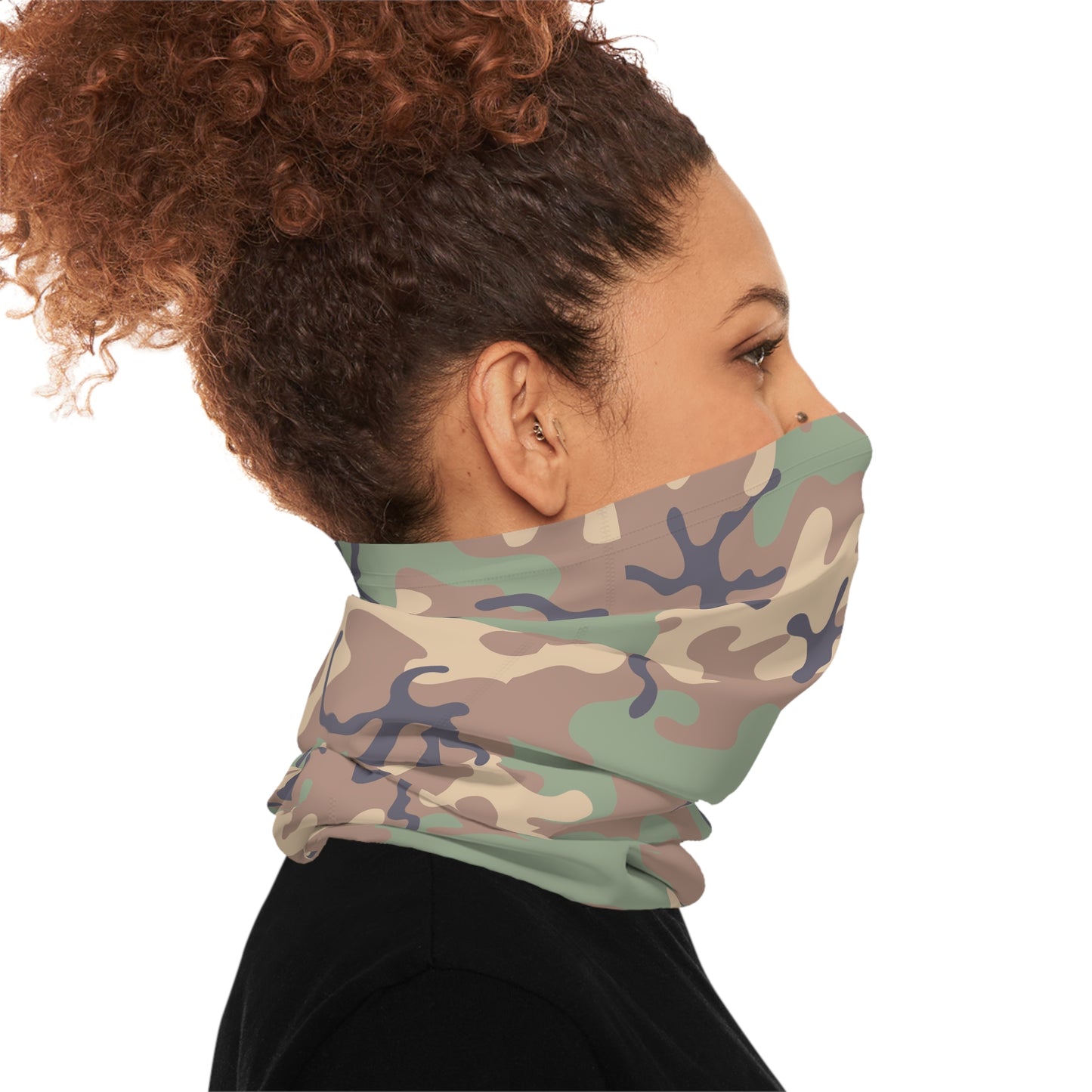 Woodland Camo Lightweight Neck Gaiter