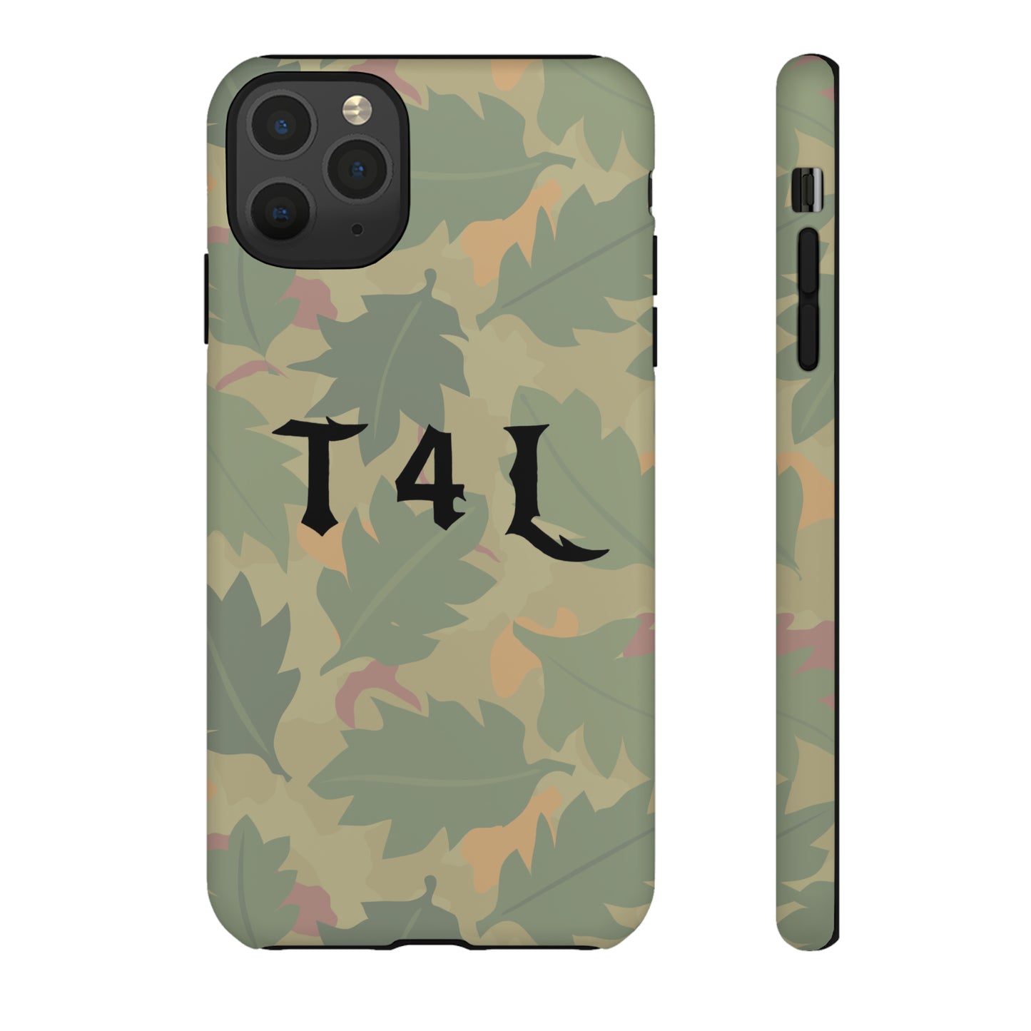 T4L leaf Camo Phone Cases