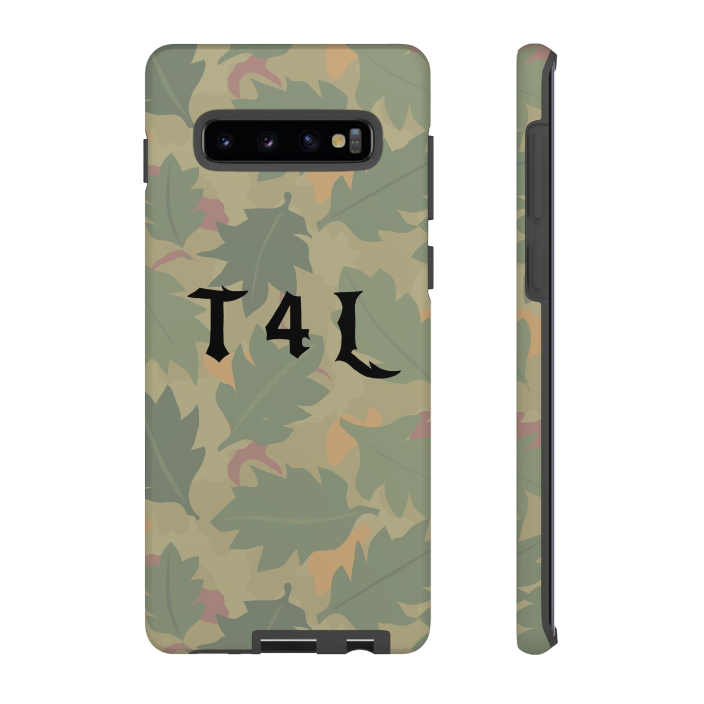 T4L leaf Camo Phone Cases