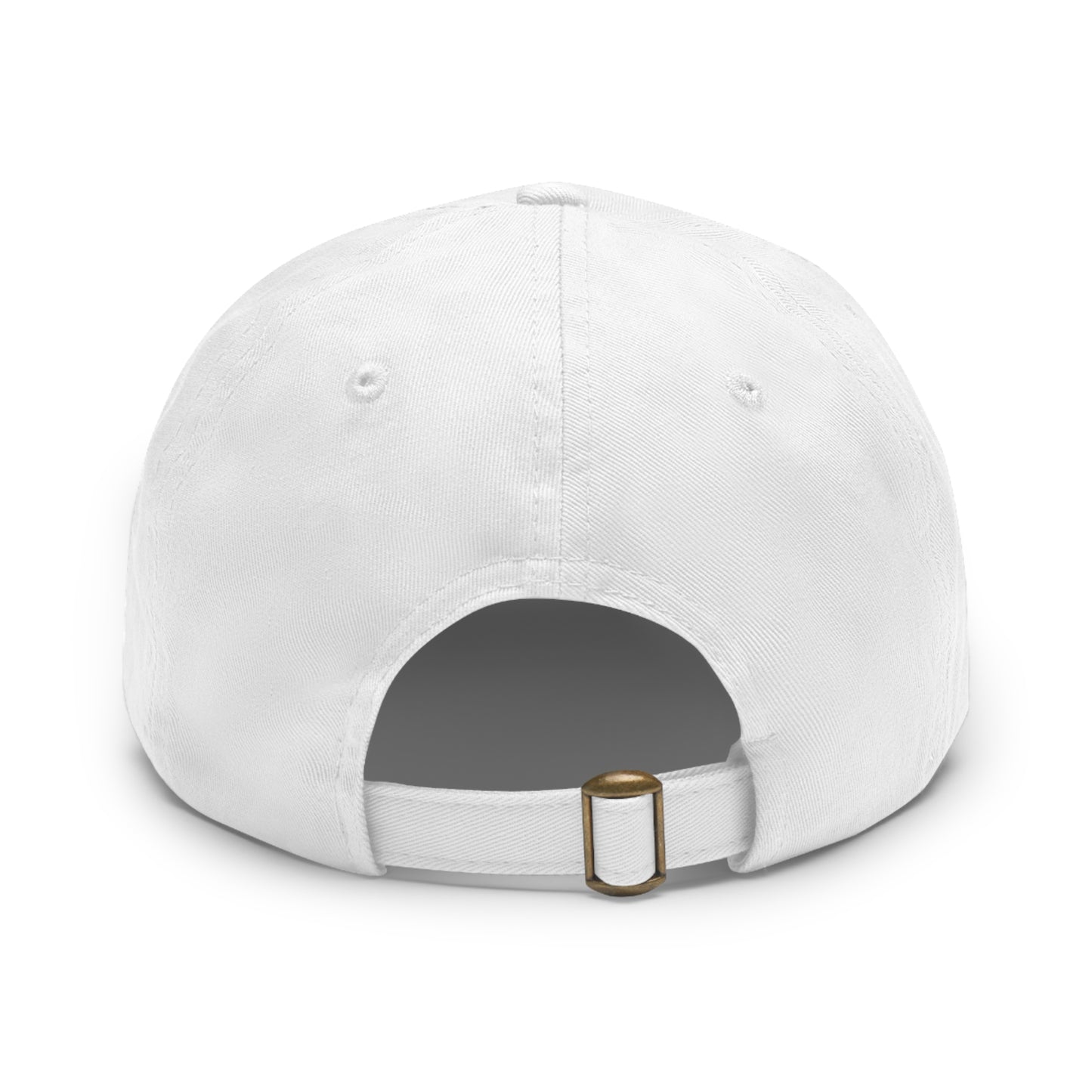 Desert Camo Dad Hat with Leather Patch (Round)