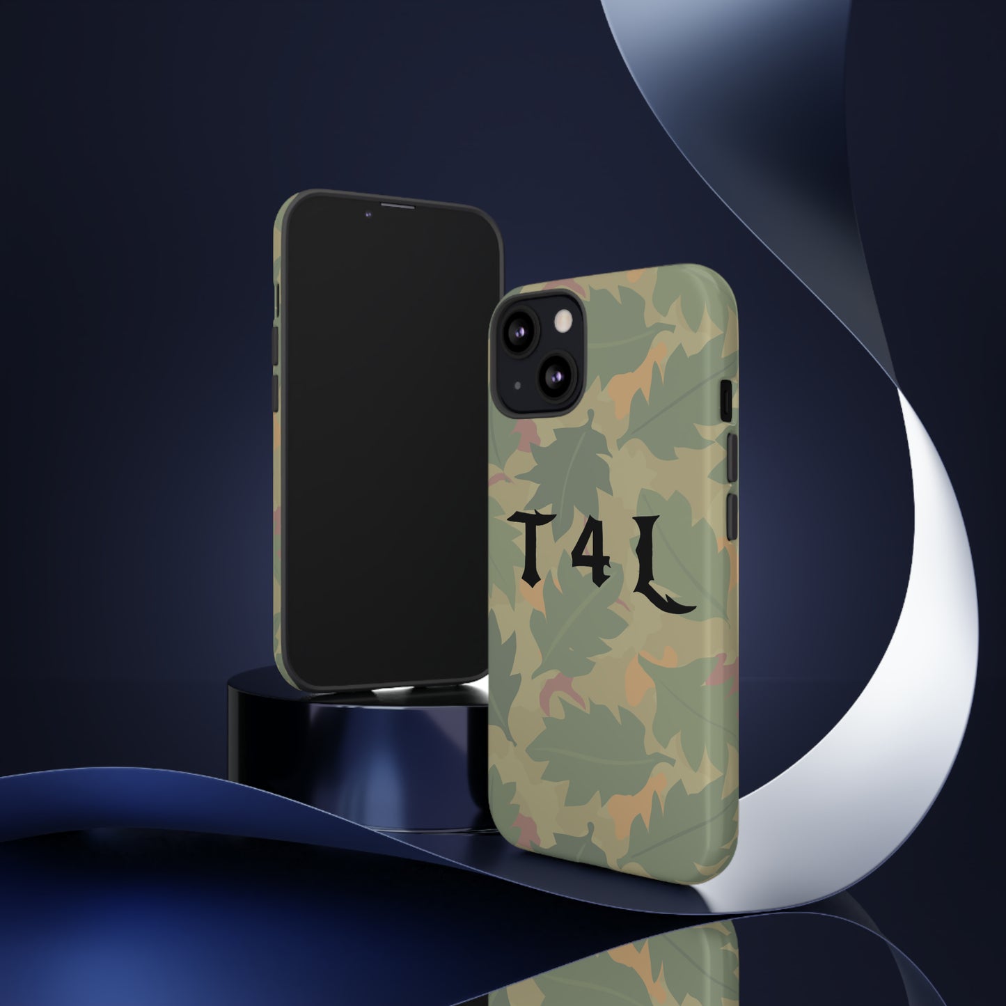 T4L leaf Camo Phone Cases