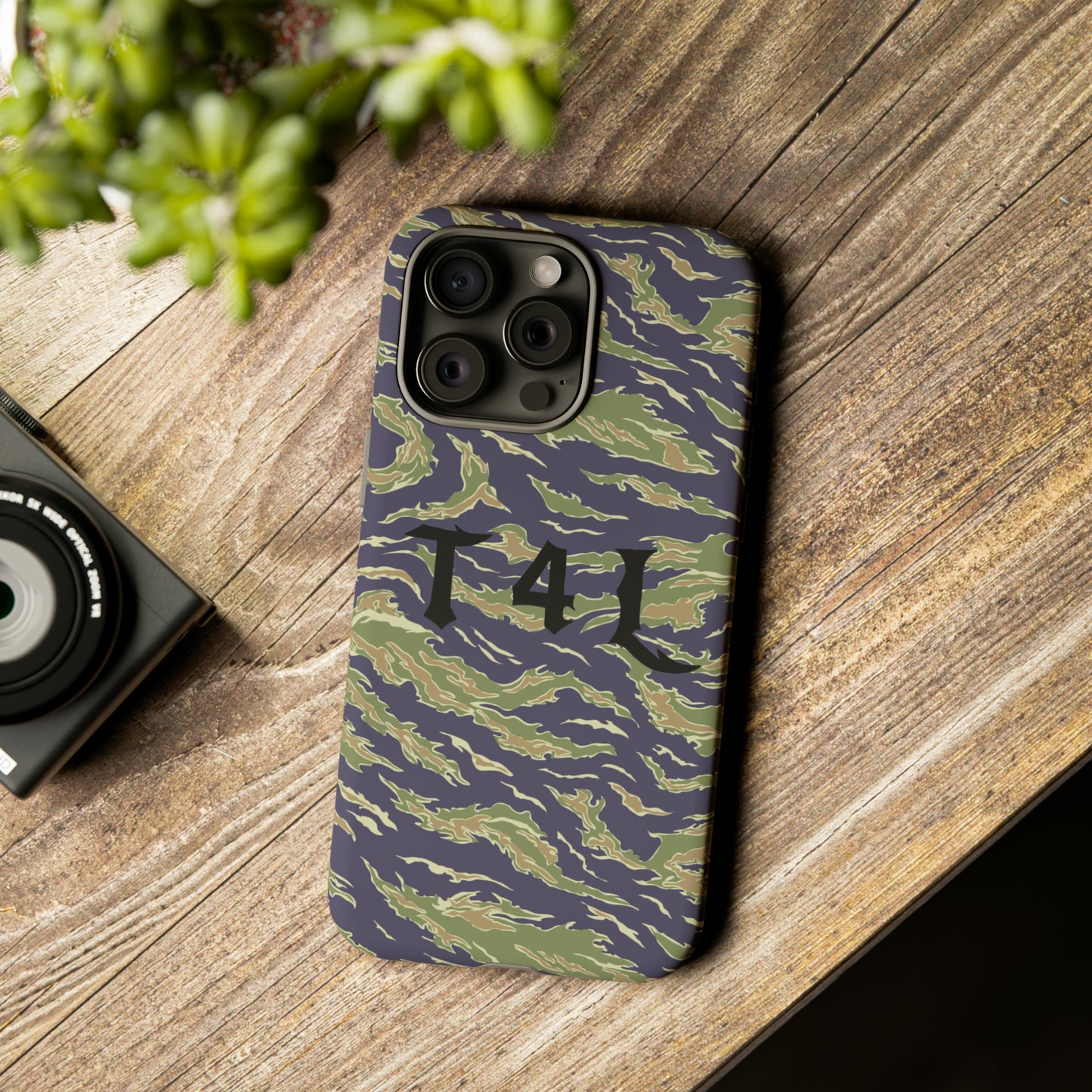 T4L Tiger Stripe Camo Phone Cases