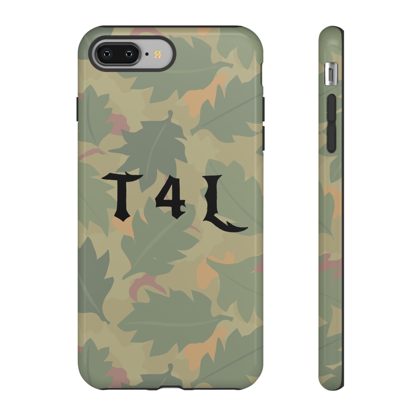 T4L leaf Camo Phone Cases