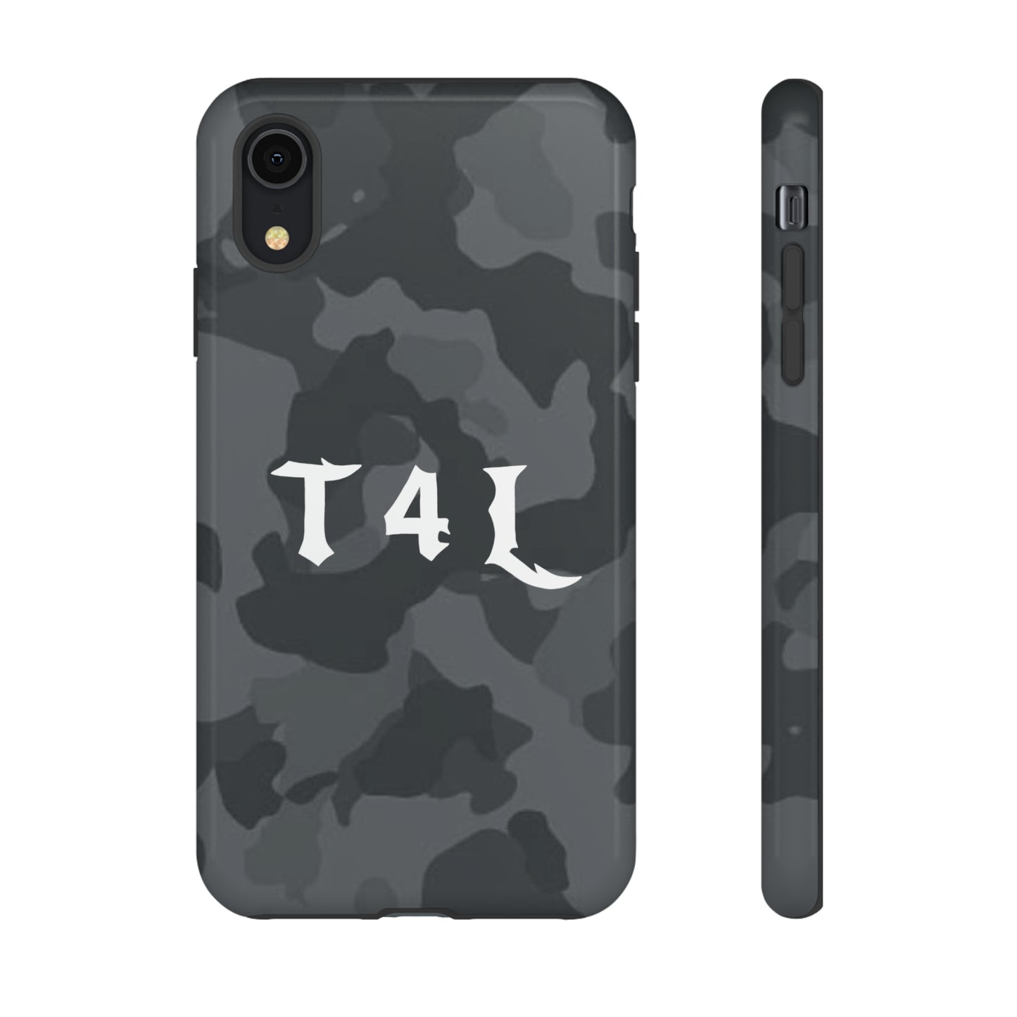 T4L Black Camo Phone Cases