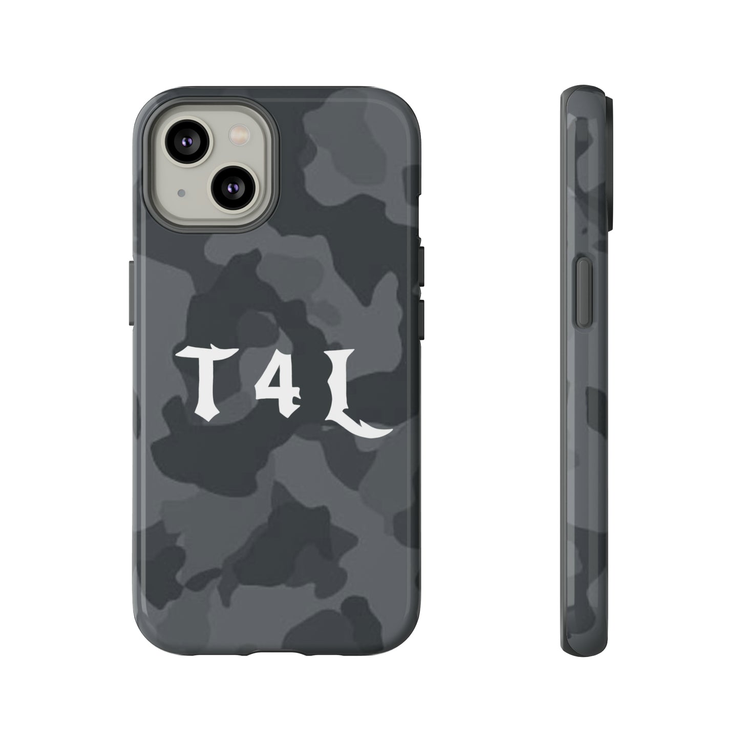 T4L Black Camo Phone Cases