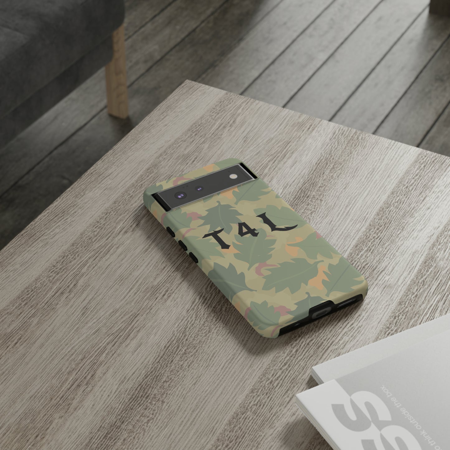 T4L leaf Camo Phone Cases