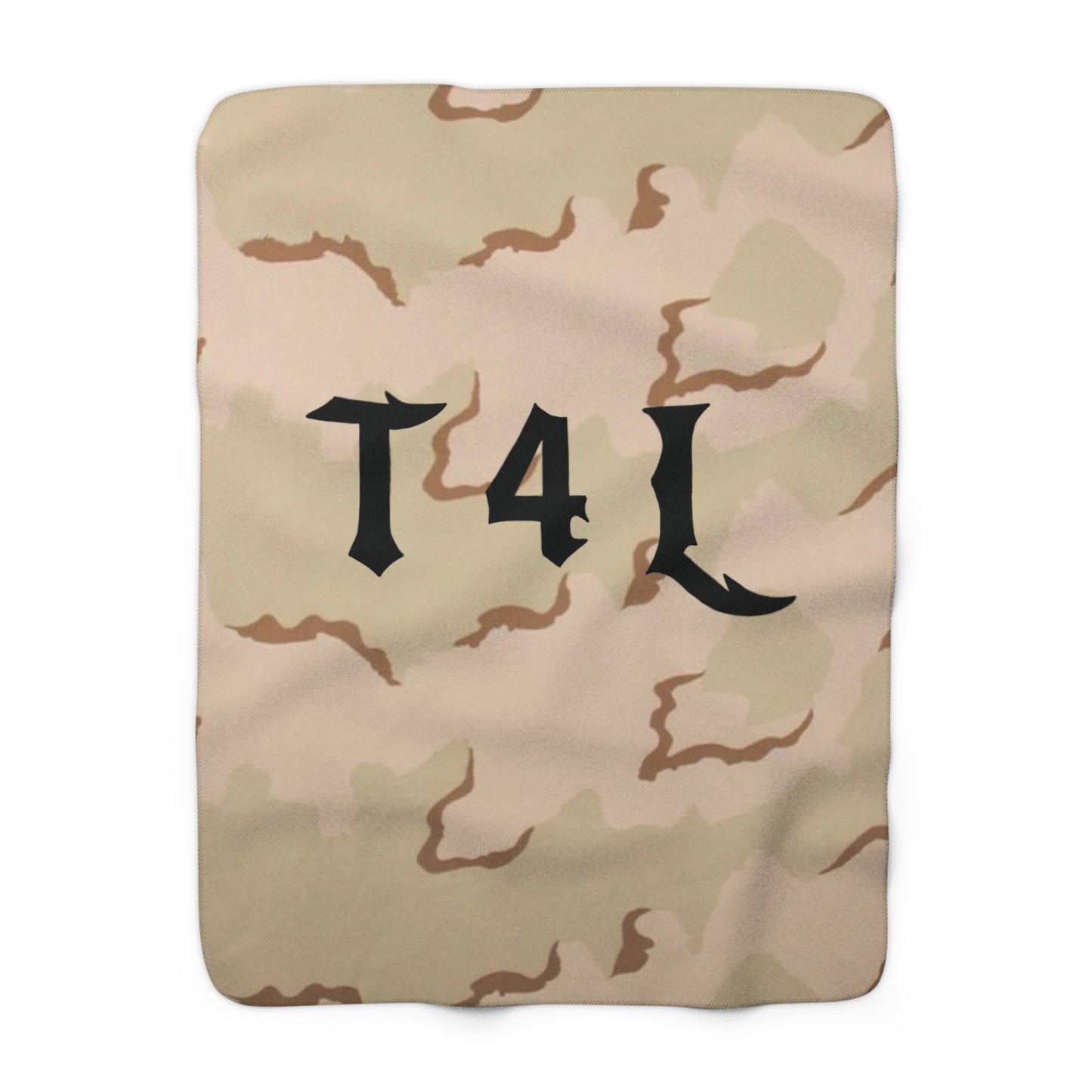 T4L Desert Camo Sherpa  Blanket