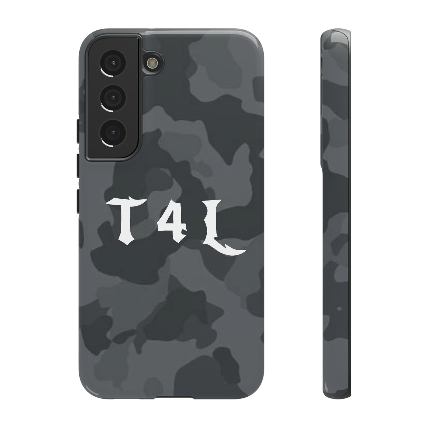 T4L Black Camo Phone Cases