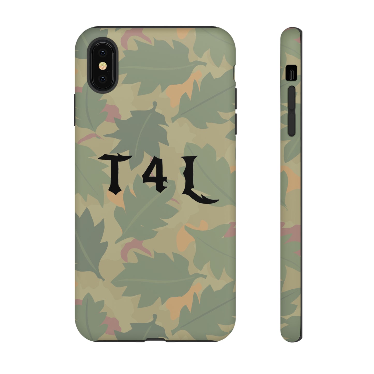 T4L leaf Camo Phone Cases