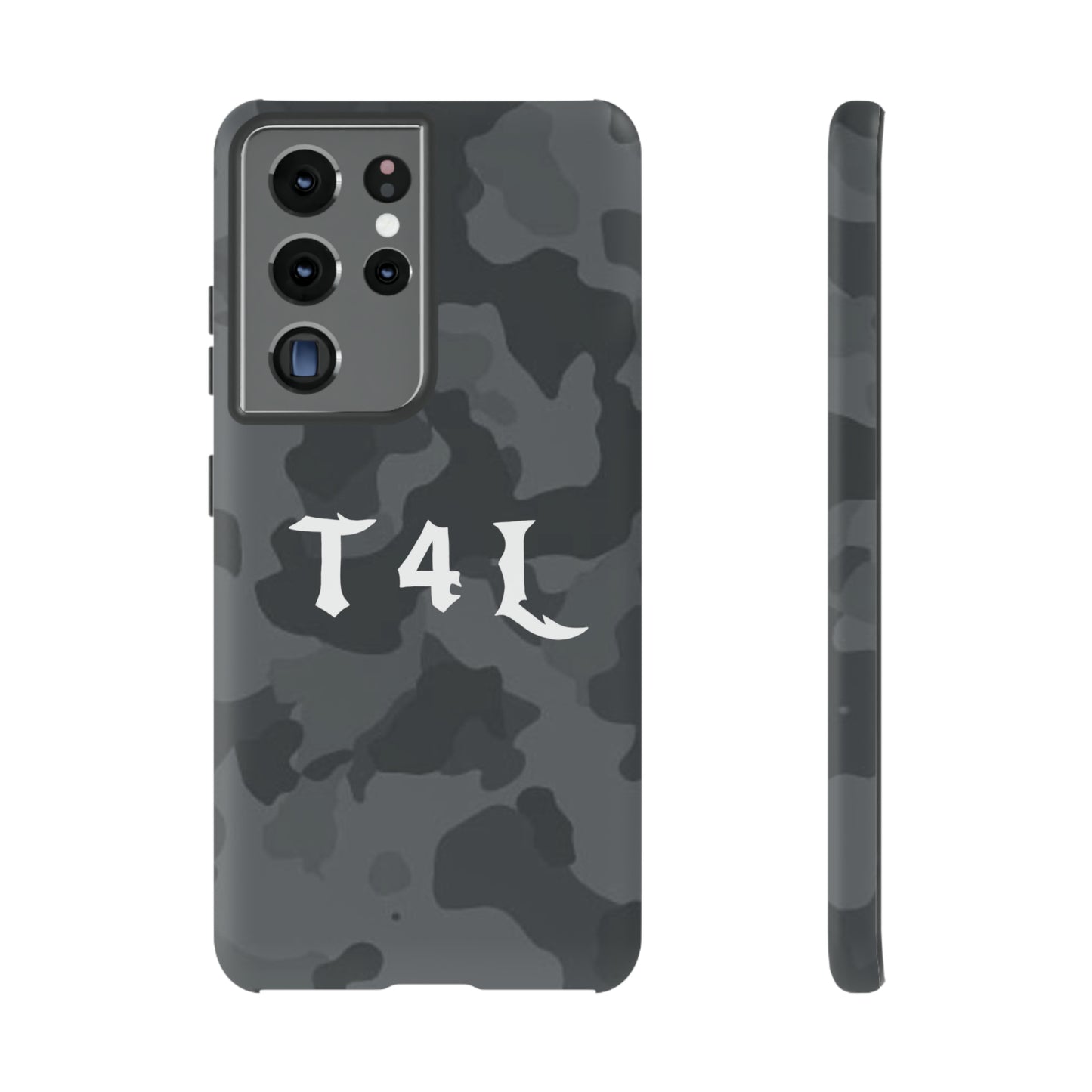 T4L Black Camo Phone Cases