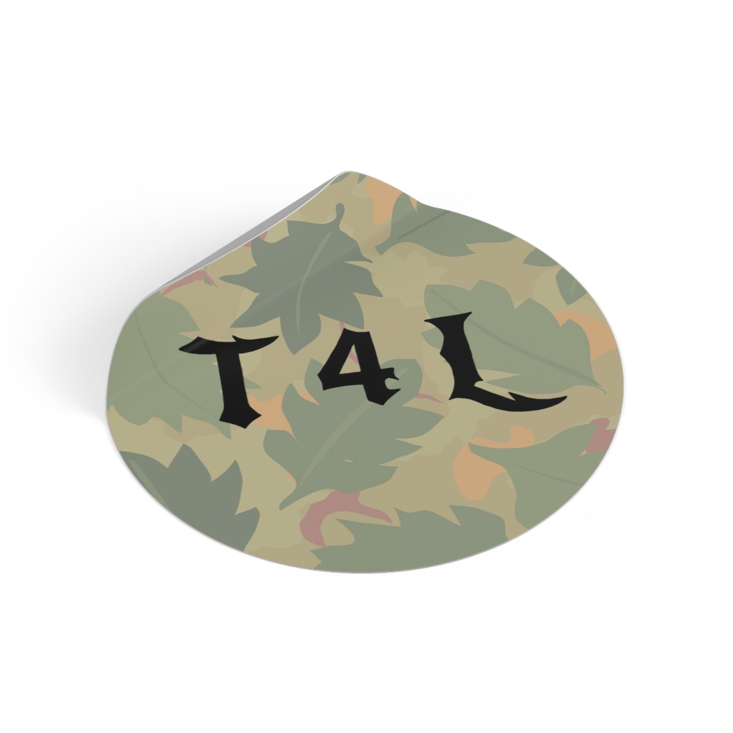 Leaf Camo Sticker