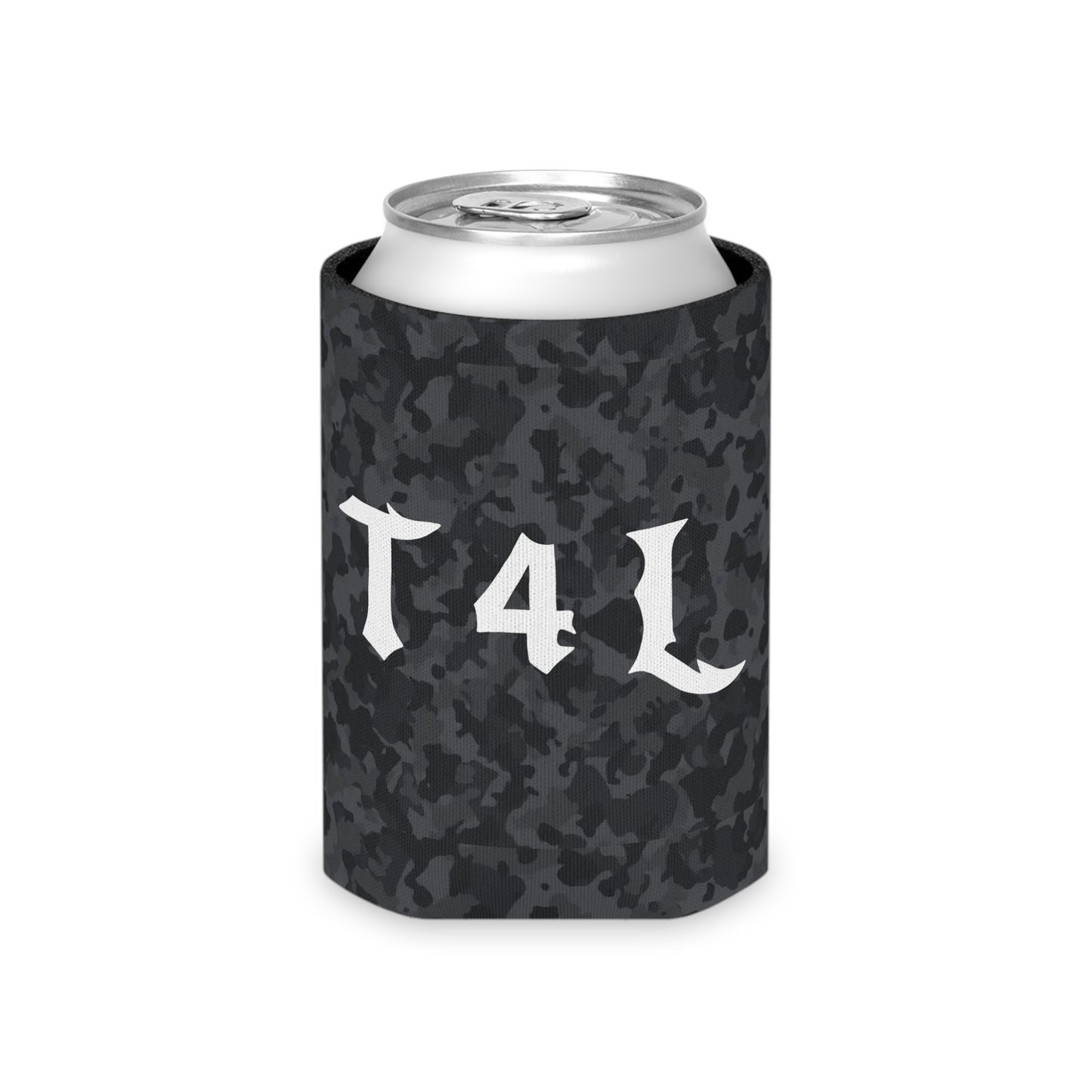 Black Camo Can Koozie