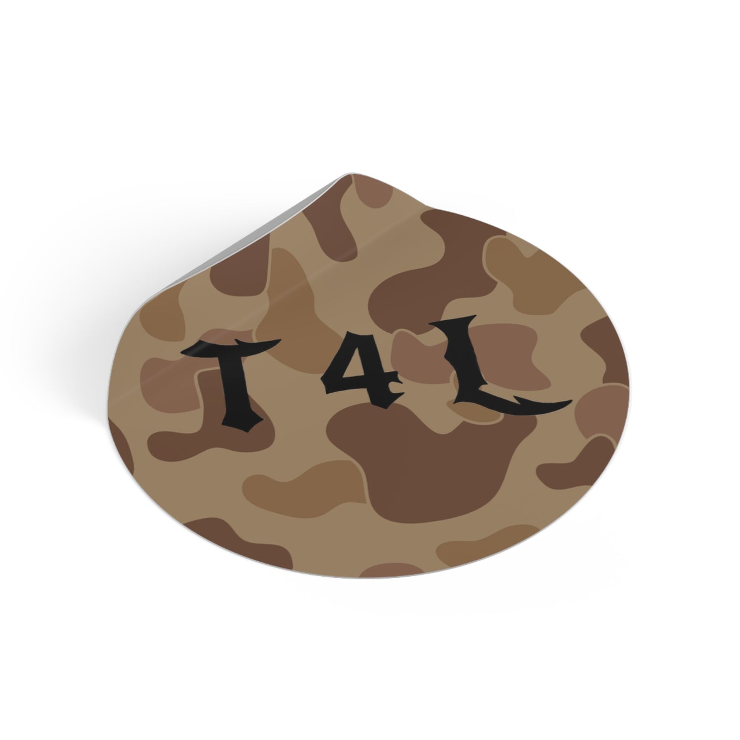 Retro Camo V3 Sticker