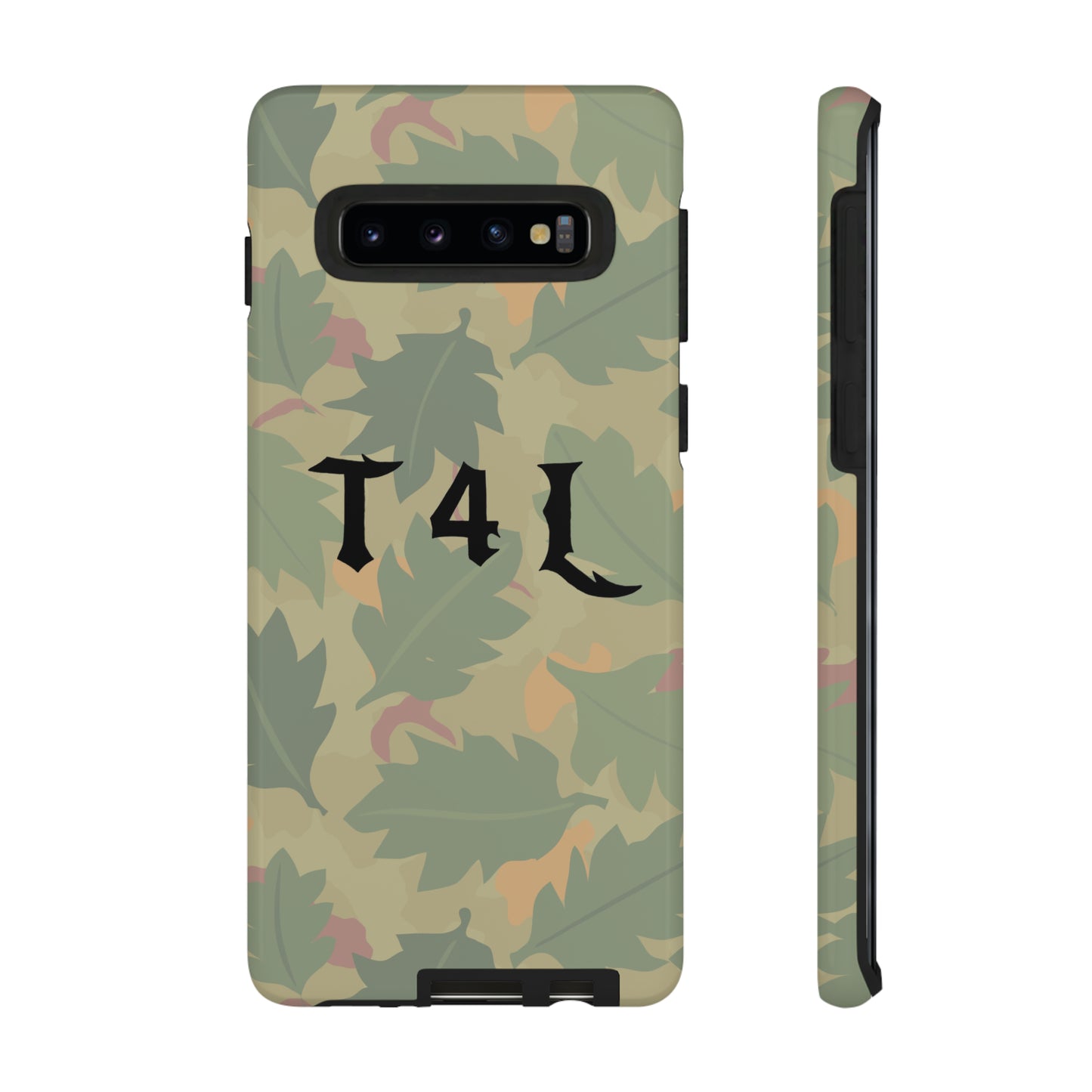 T4L leaf Camo Phone Cases