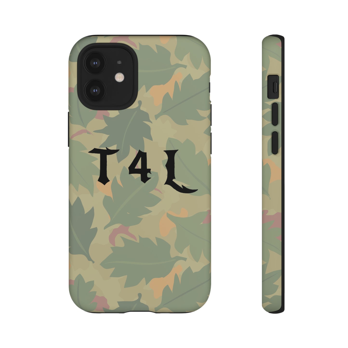 T4L leaf Camo Phone Cases