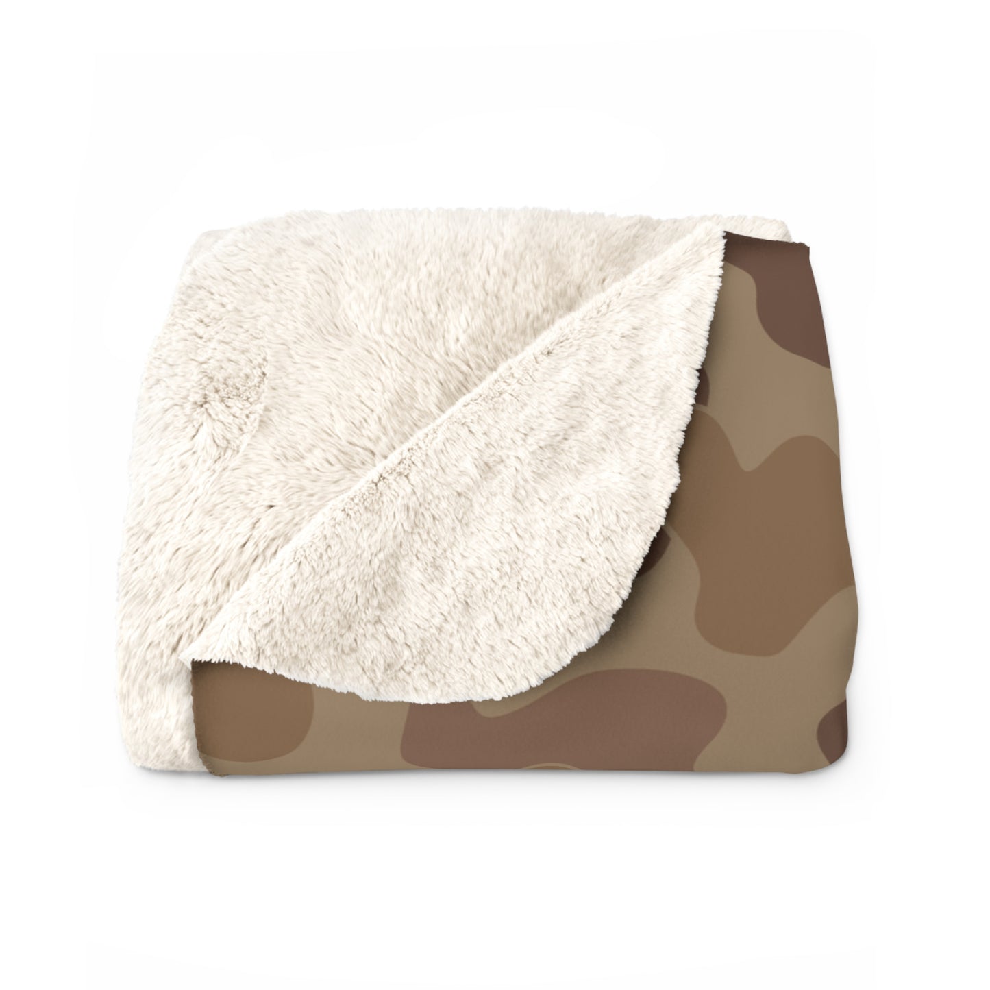 Retro Camo V3 Sherpa  Blanket