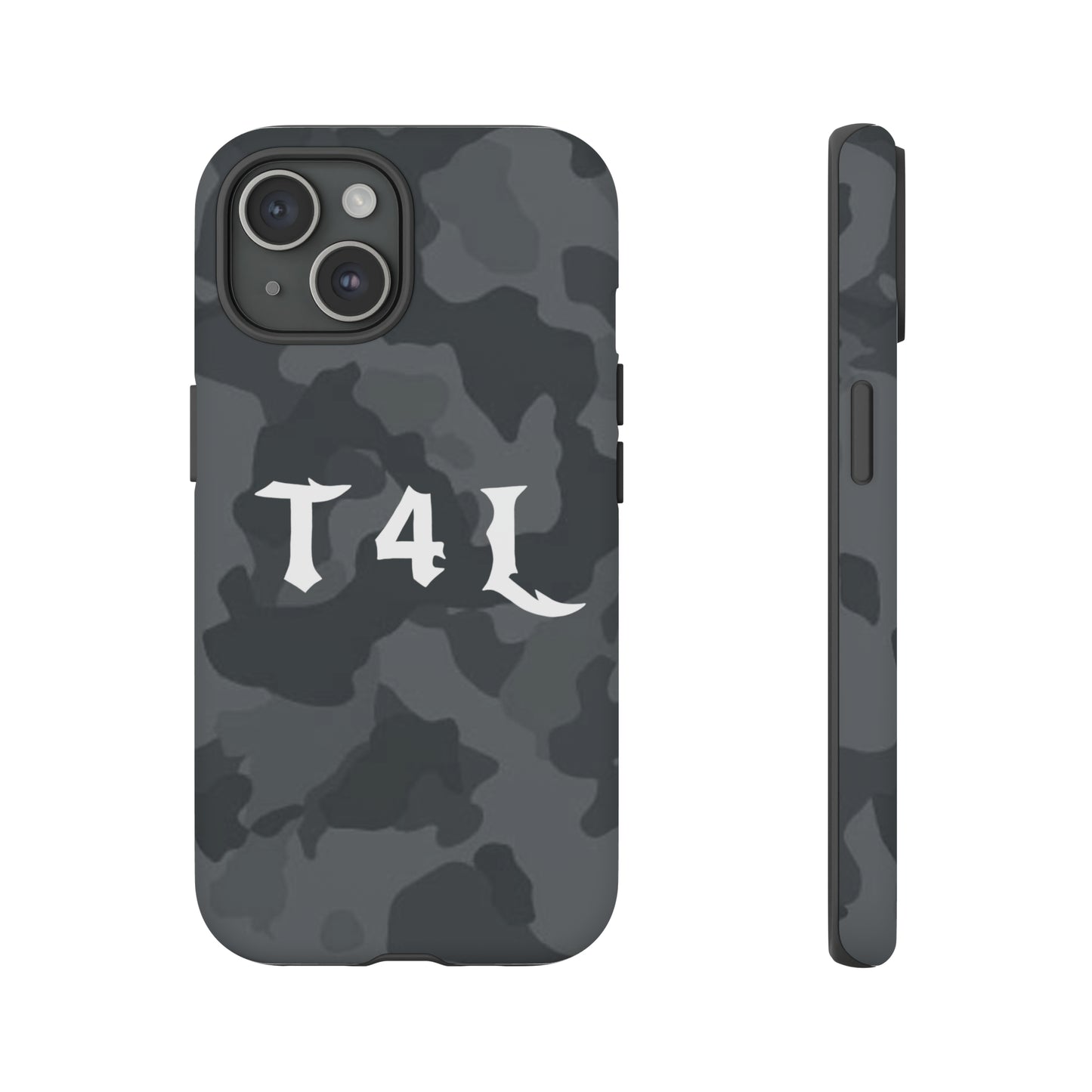 T4L Black Camo Phone Cases